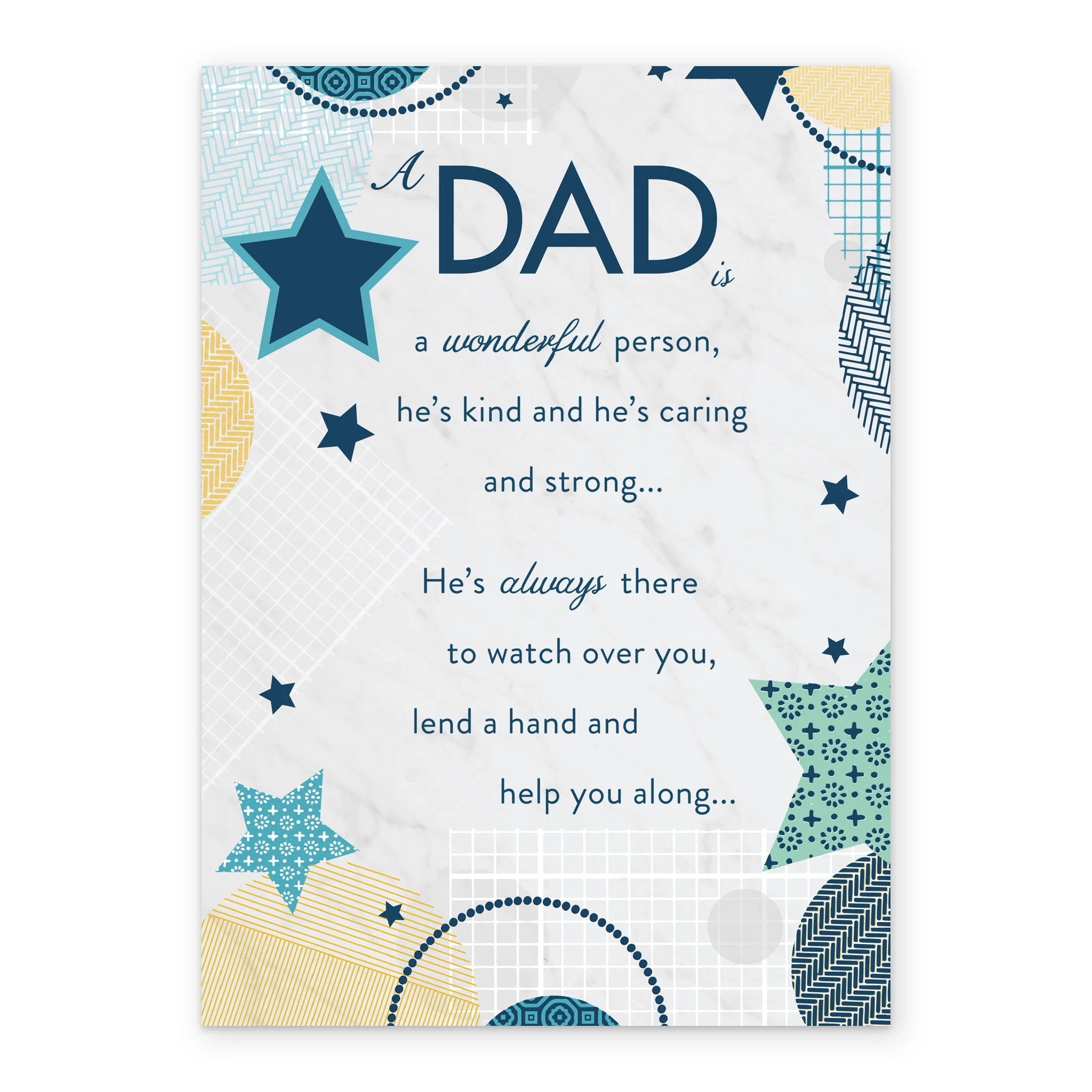 Personalised Dad Love Stars Card - Image 2