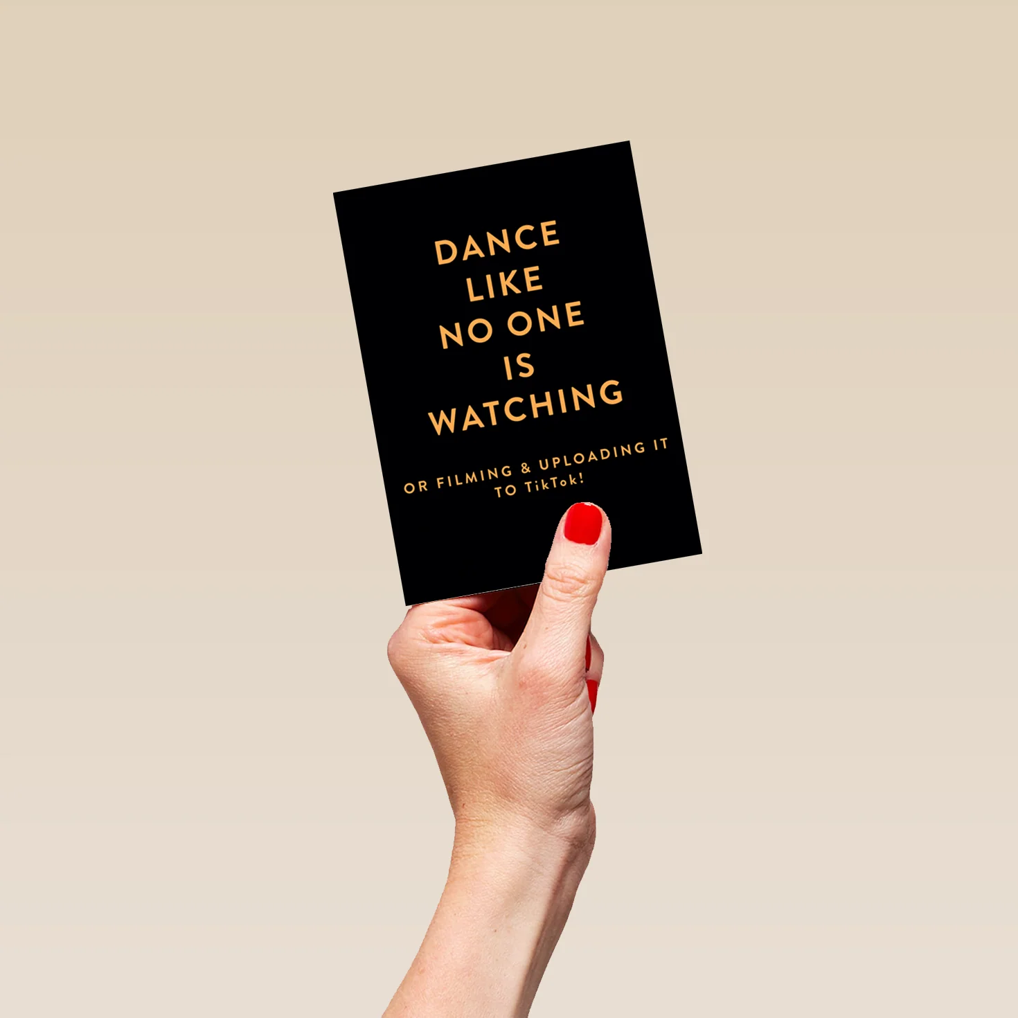 Personalised Dance Like Nobody's Watching Birthday Card - Image 4