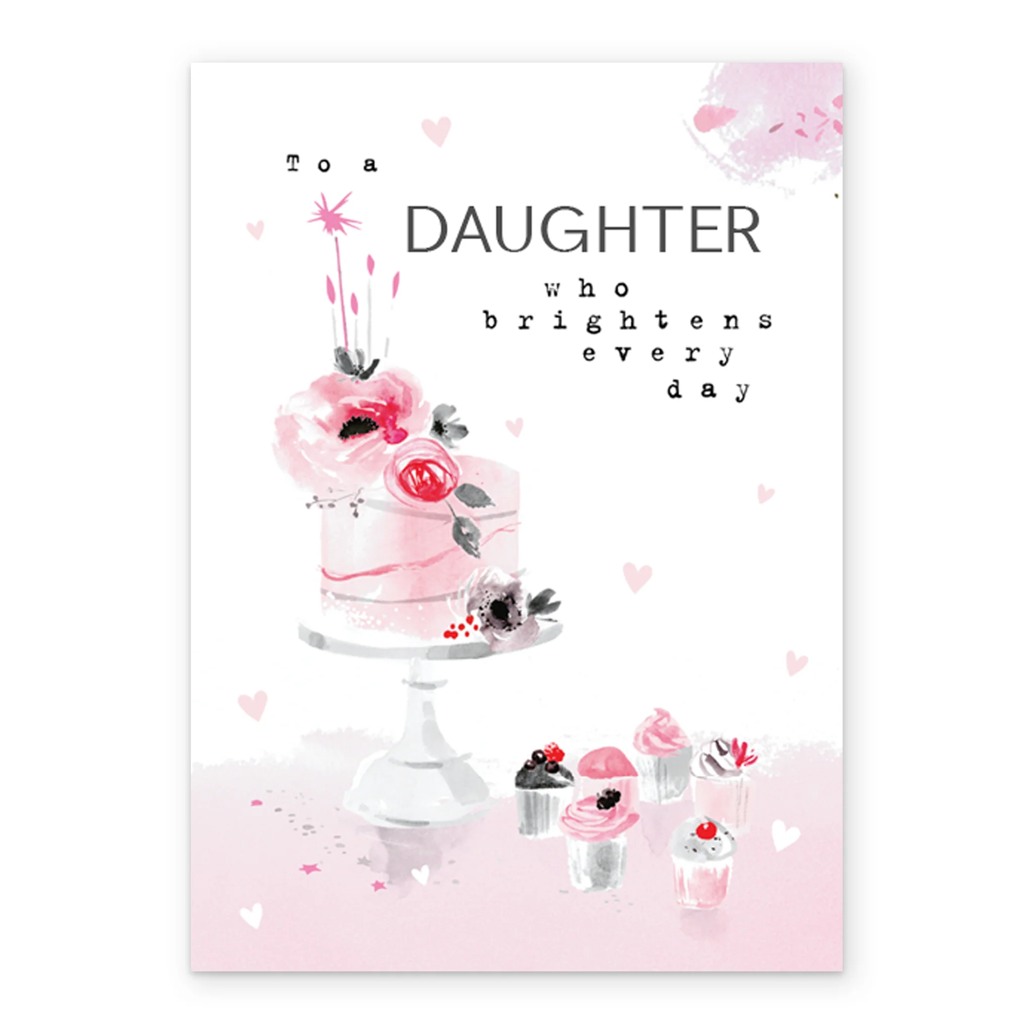 Personalised Daughter Cake Card - Image 2