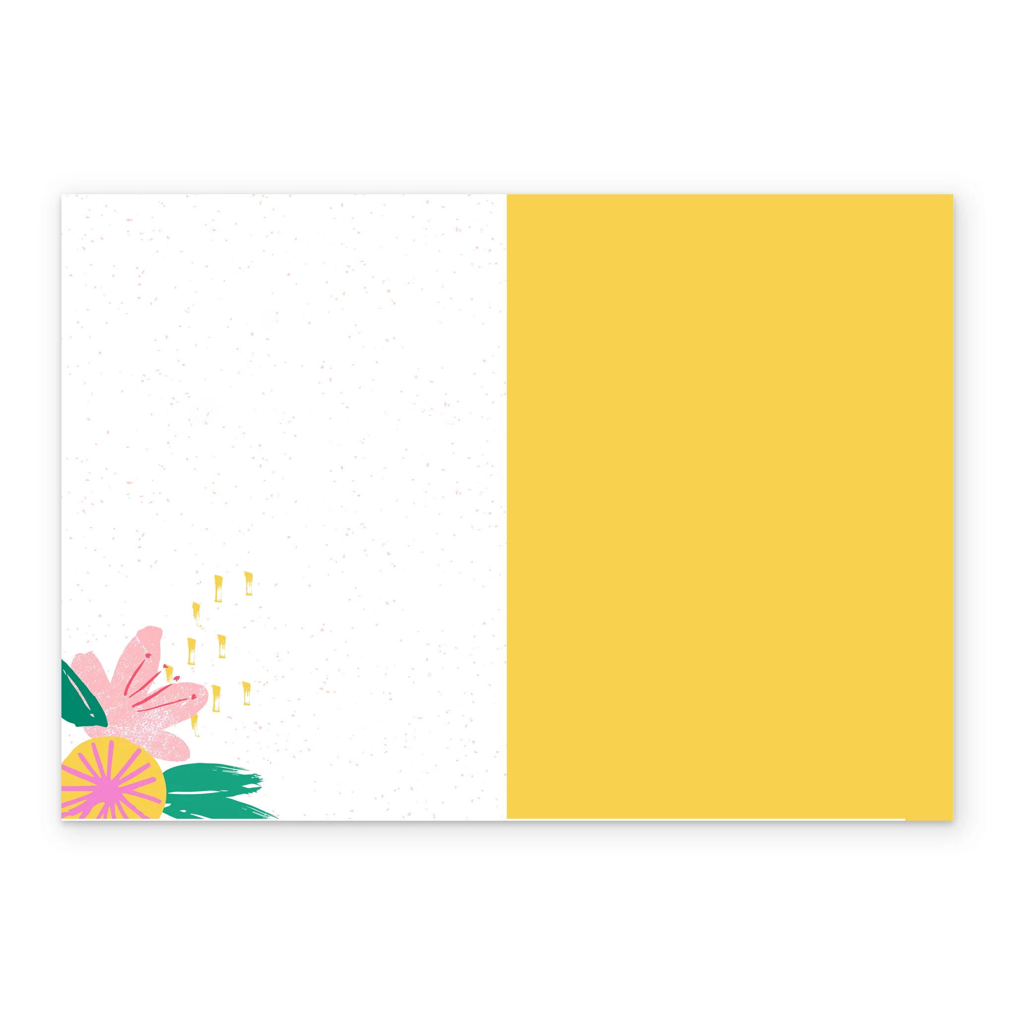 Personalised Daughter Photo Flowers Card - Image 3