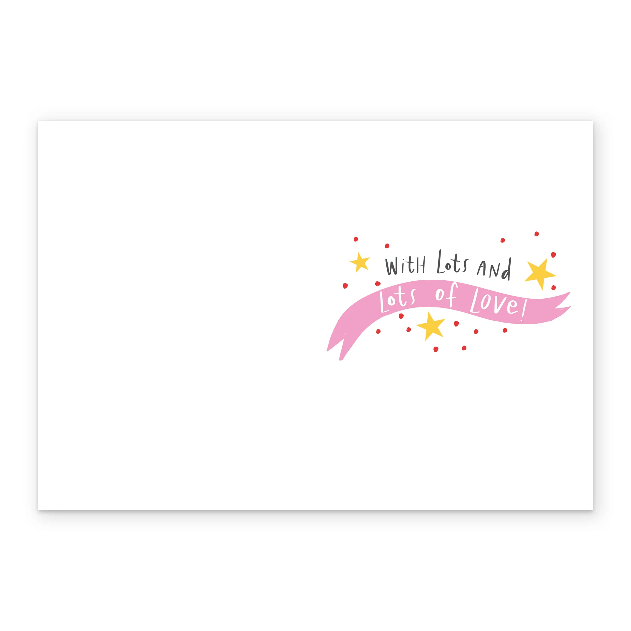 Personalised Daughter Rosette Photo Christmas Card - Image 3