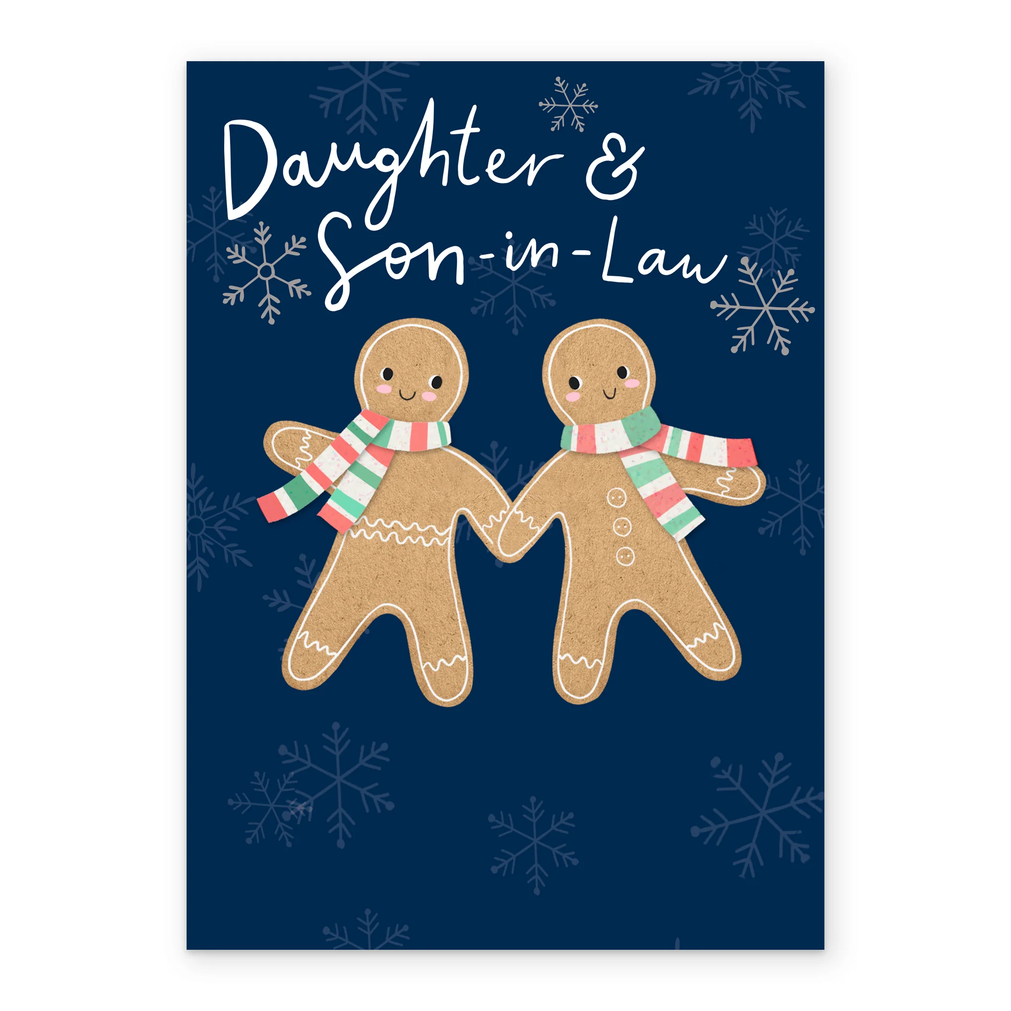 Personalised Daughter & Son-In-Law Christmas Card - Image 2