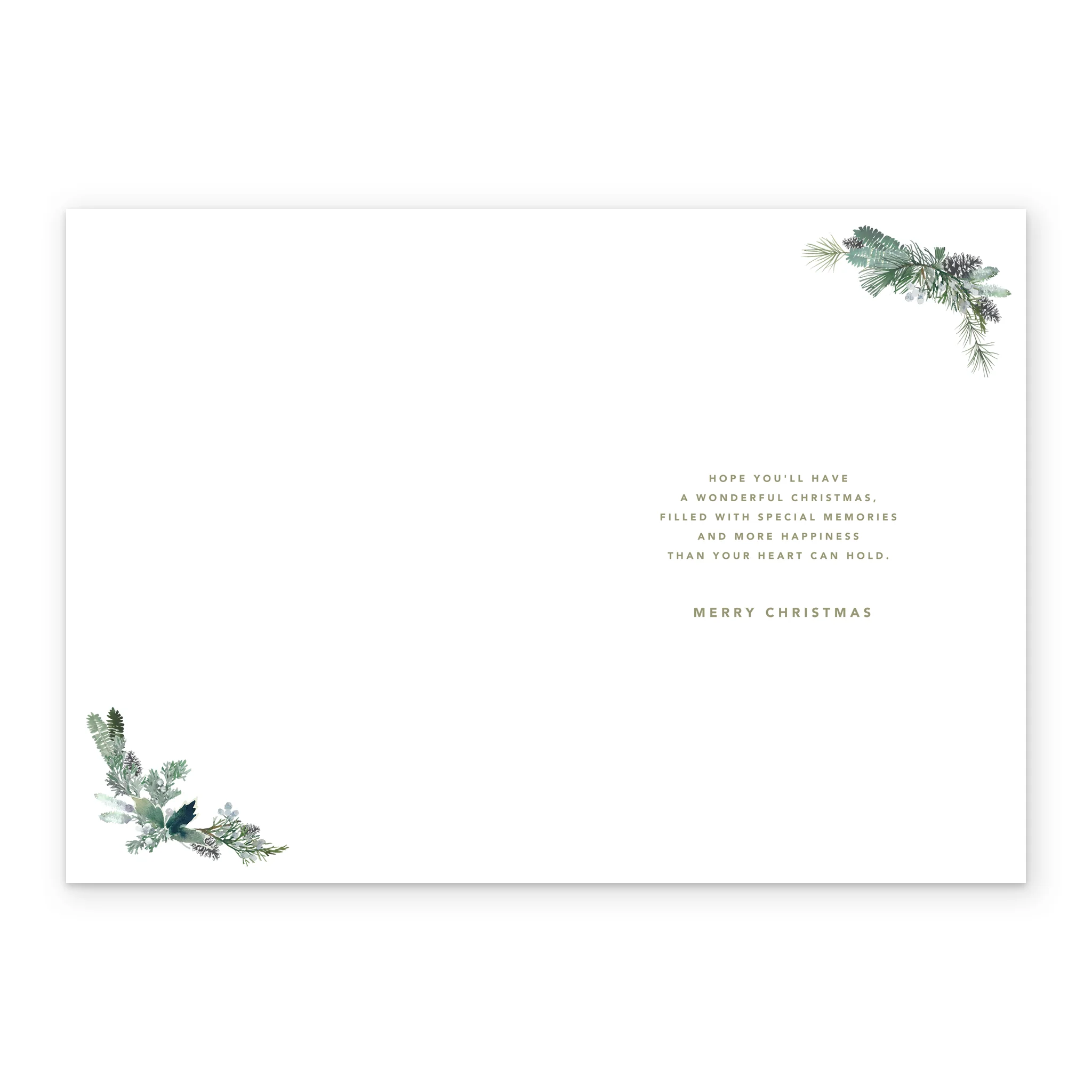 Personalised Daughter Wreath And Verse Christmas Card - Image 3