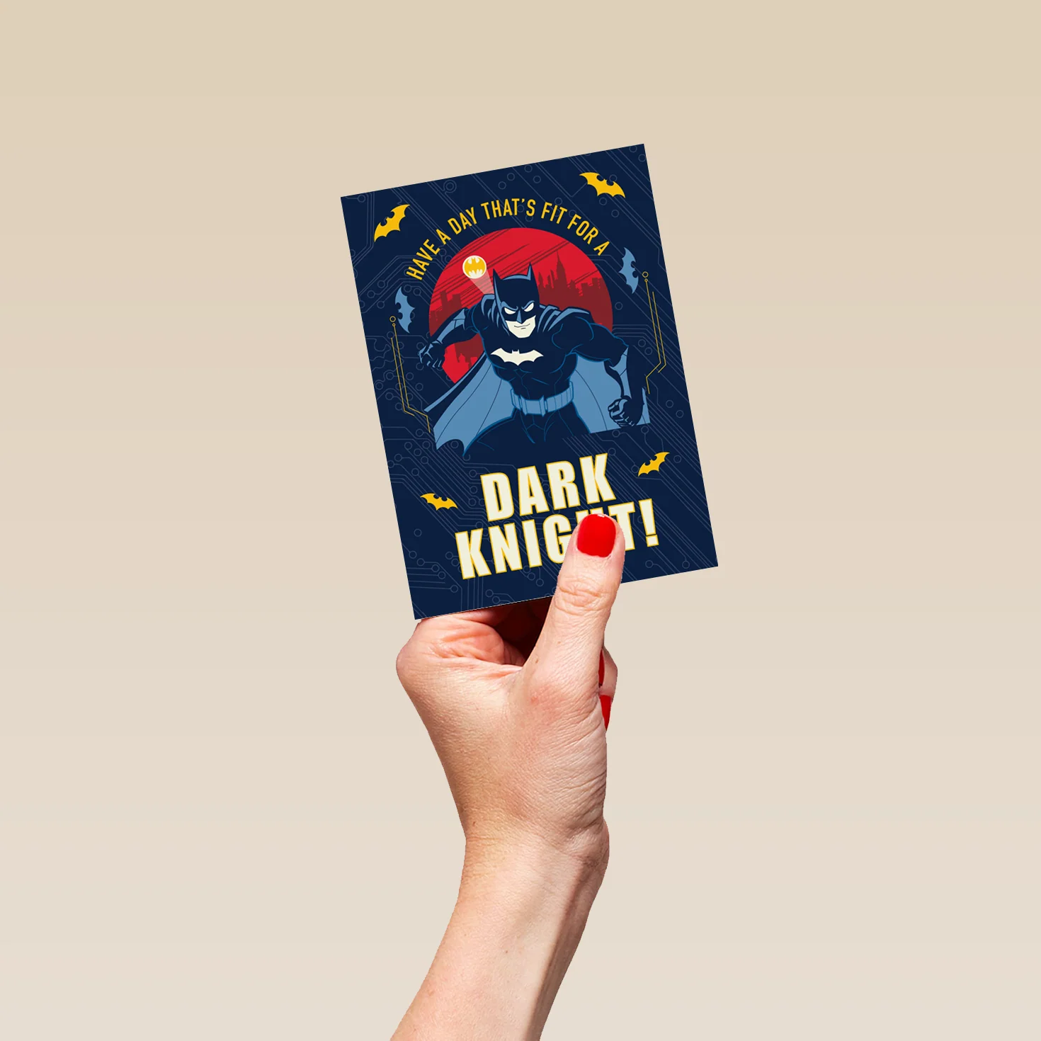 Personalised DC Comics Batman Dark Knight Father's Day Card - Image 4