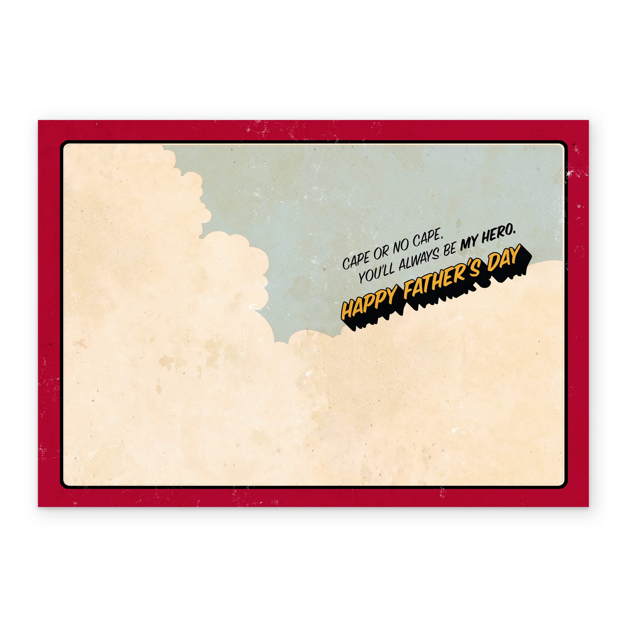 Personalised DC Comics Classic Superman Father's Day Card for Dad - Image 3