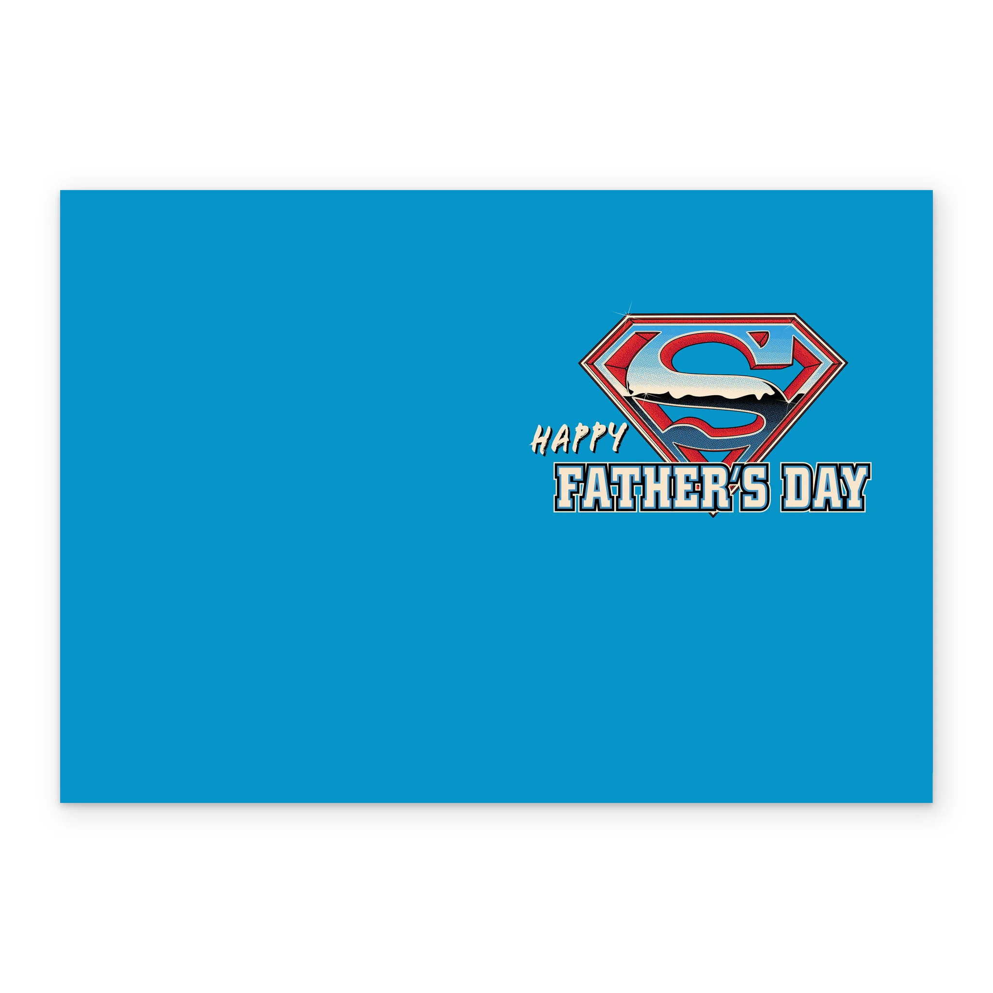 Personalised DC Comics Superman Father's Day Card For Husband - Image 3