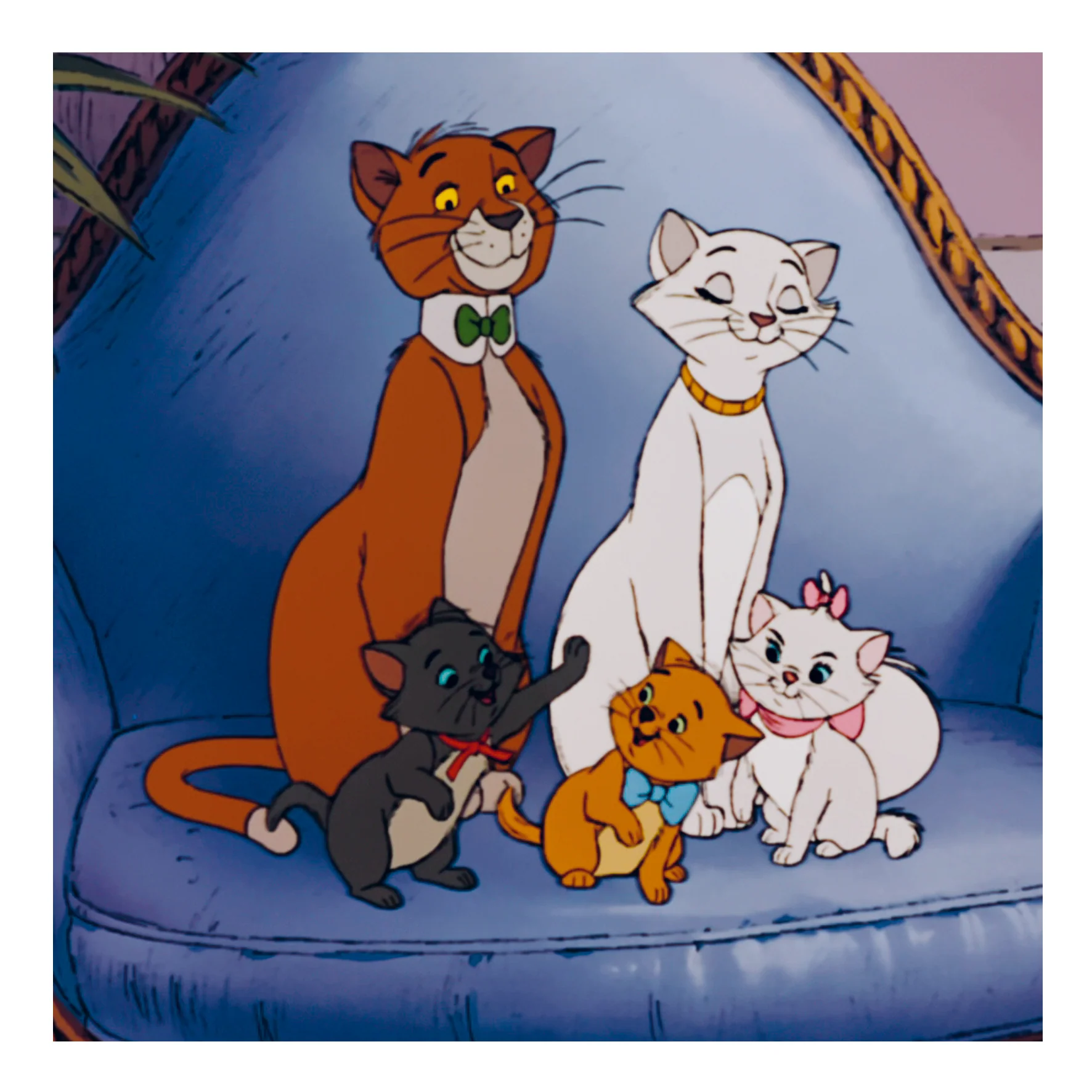 Personalised Disney Aristocats Greeting Card