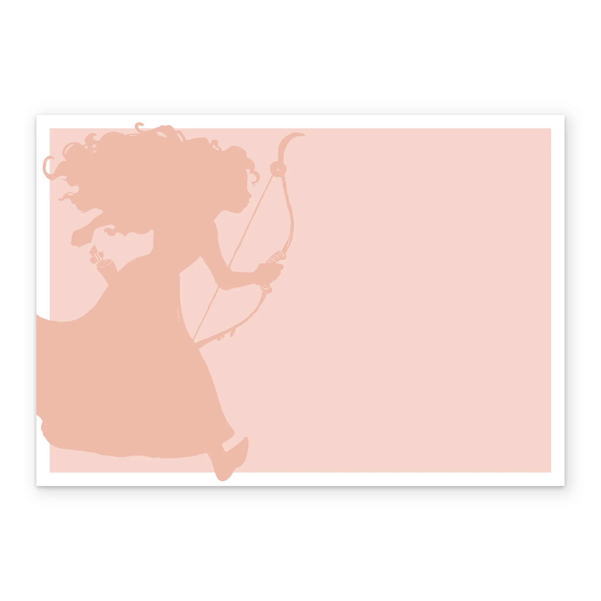 Personalised Disney Brave Princess Merida Just to Say Card - Image 3