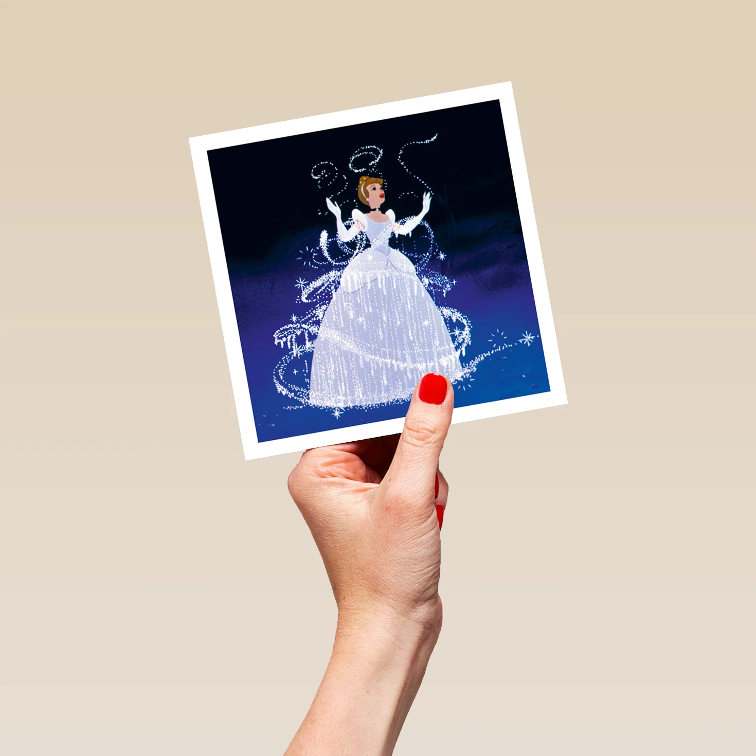Personalised Disney Cinderella Dress Transformation Greeting Card - Image 5