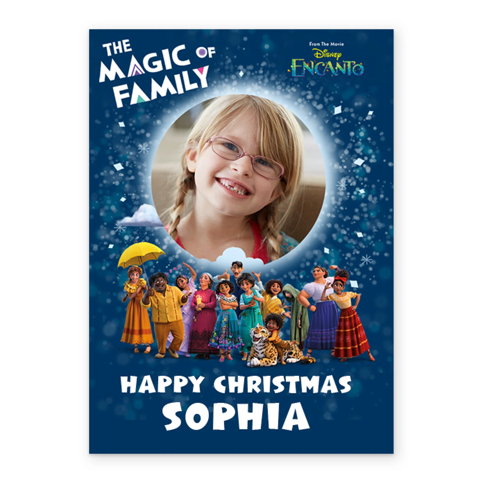 Personalised Disney Encanto Photo Christmas Card - Image 2