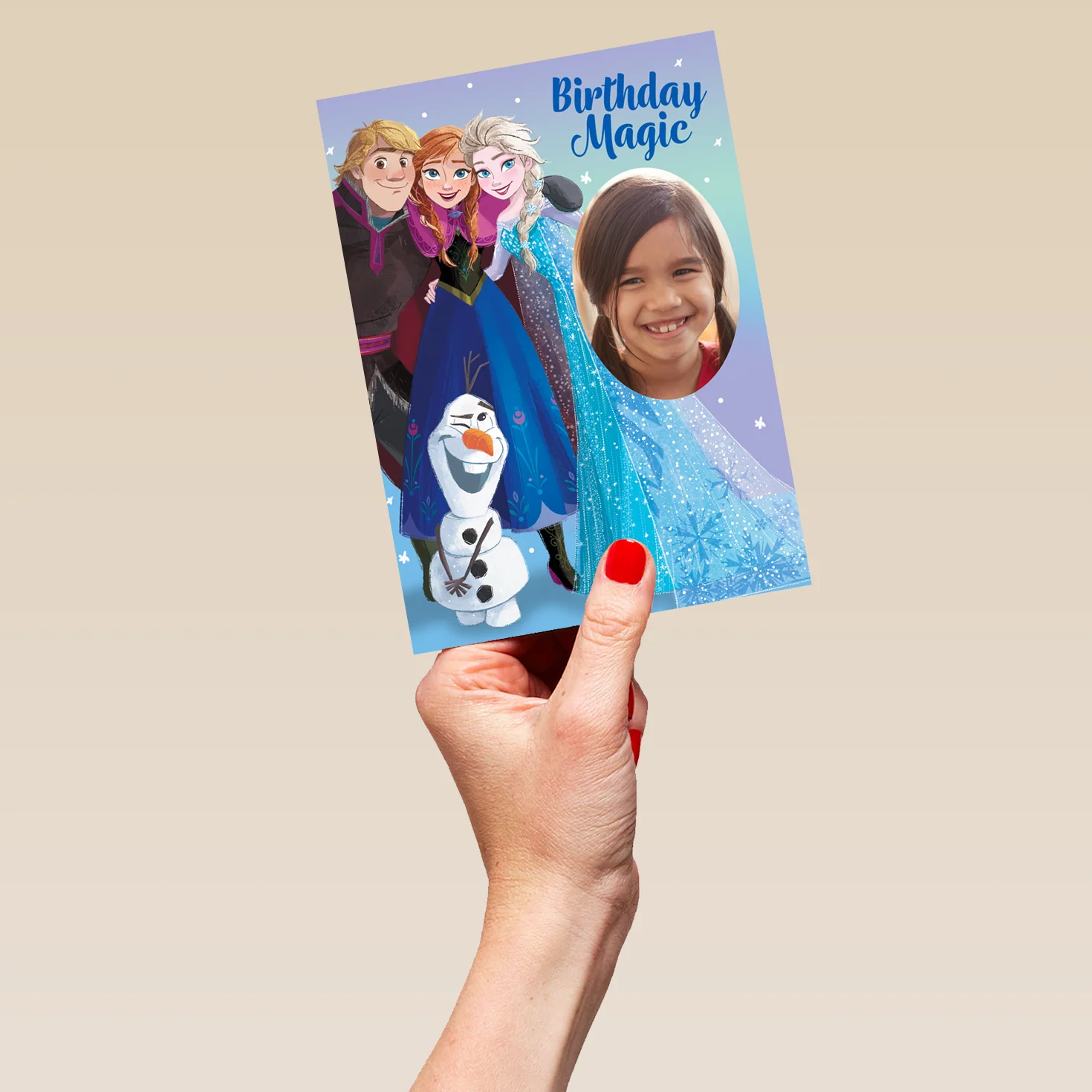 Personalised Disney Frozen 2 Photo Upload Birthday Card - Image 5