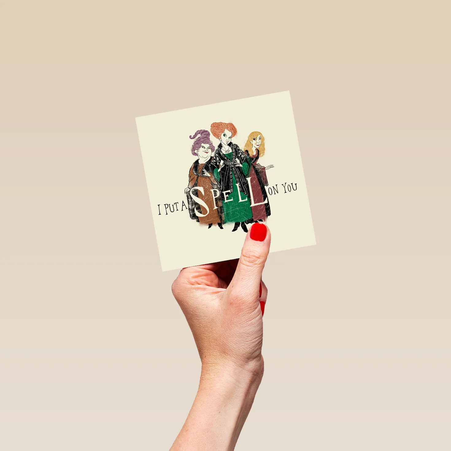 Personalised Disney Hocus Pocus Witches Halloween Card - Image 4