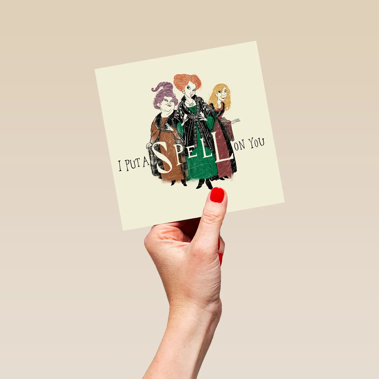 Personalised Disney Hocus Pocus Witches Halloween Card - Image 5