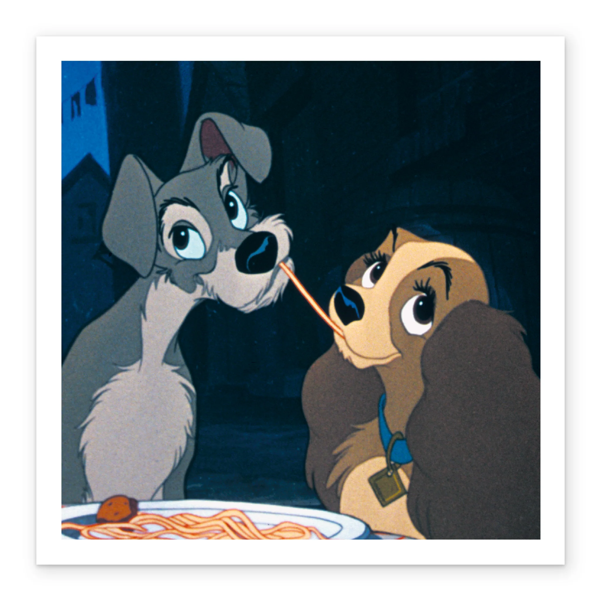 Personalised Disney Lady & the Tramp Greeting Card - Image 2