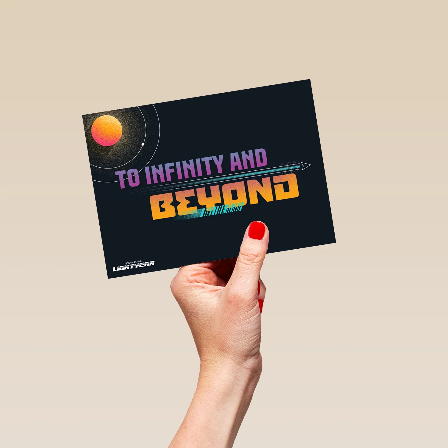 Personalised Disney Lightyear To Infinity & Beyond Birthday Card - Image 5