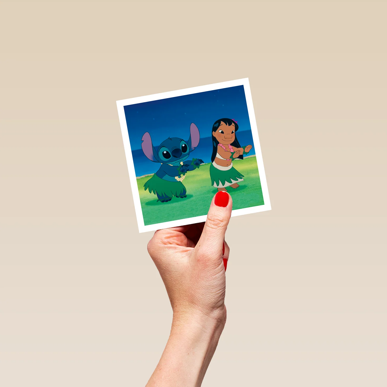 Personalised Disney Lilo & Stitch Dancing Greeting Card - Image 4
