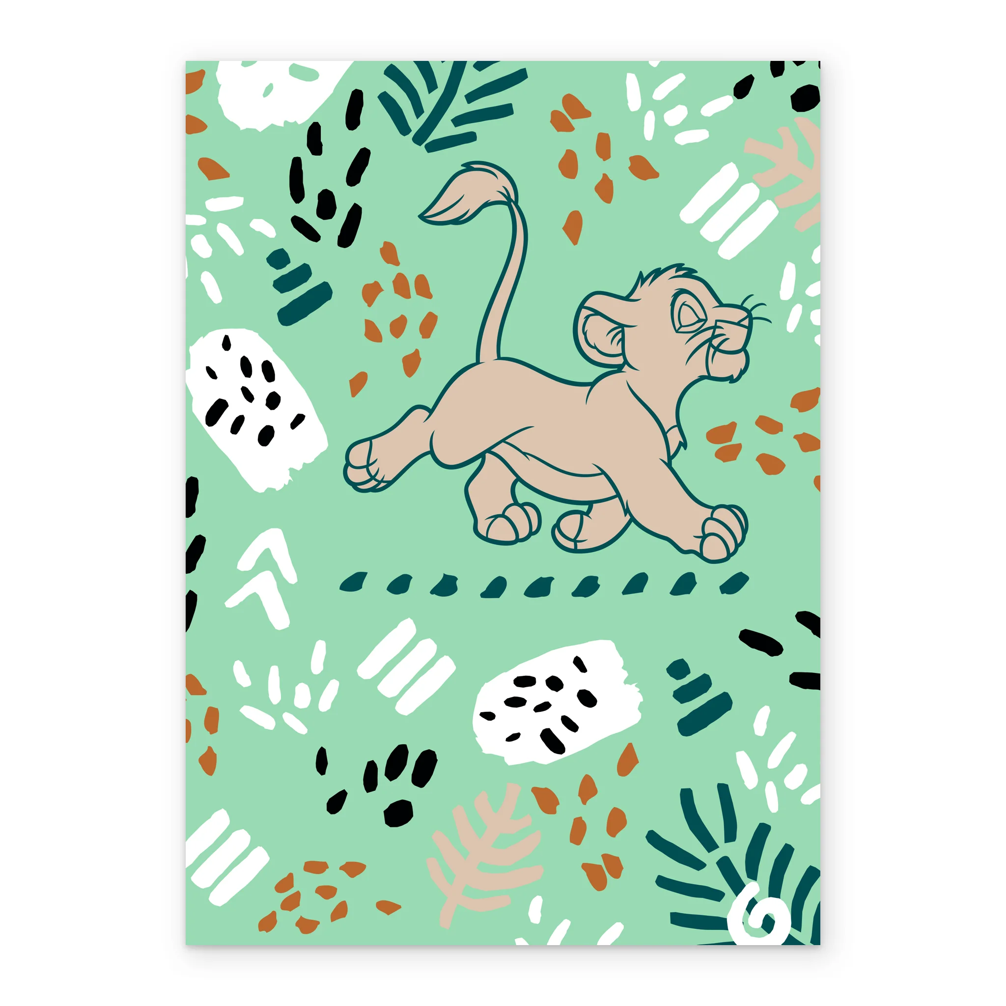 Personalised Disney Lion King Simba Card - Image 2