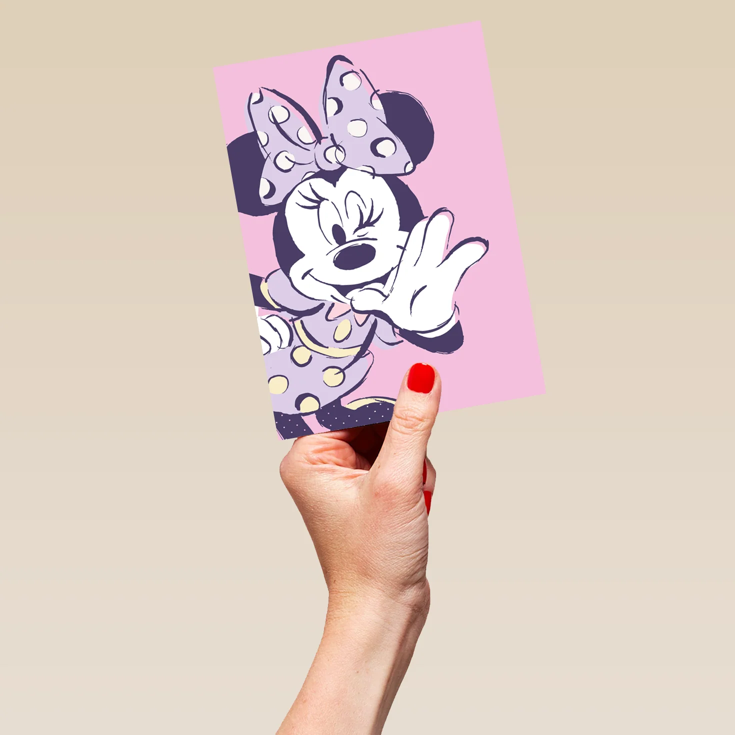 Personalised Disney Minnie Mouse Card - Image 5