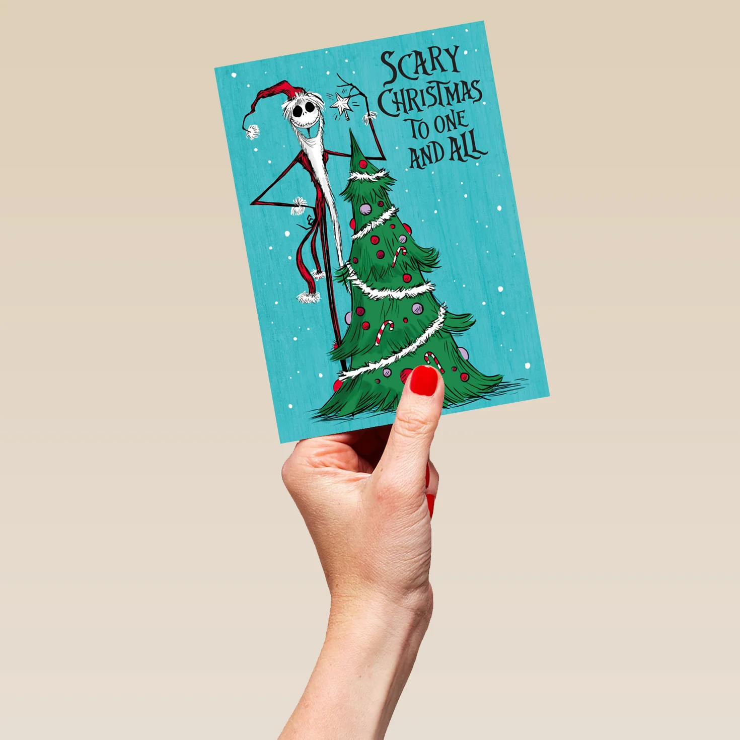 Personalised Disney Nightmare Before Christmas Jack Skellington Card - Image 5