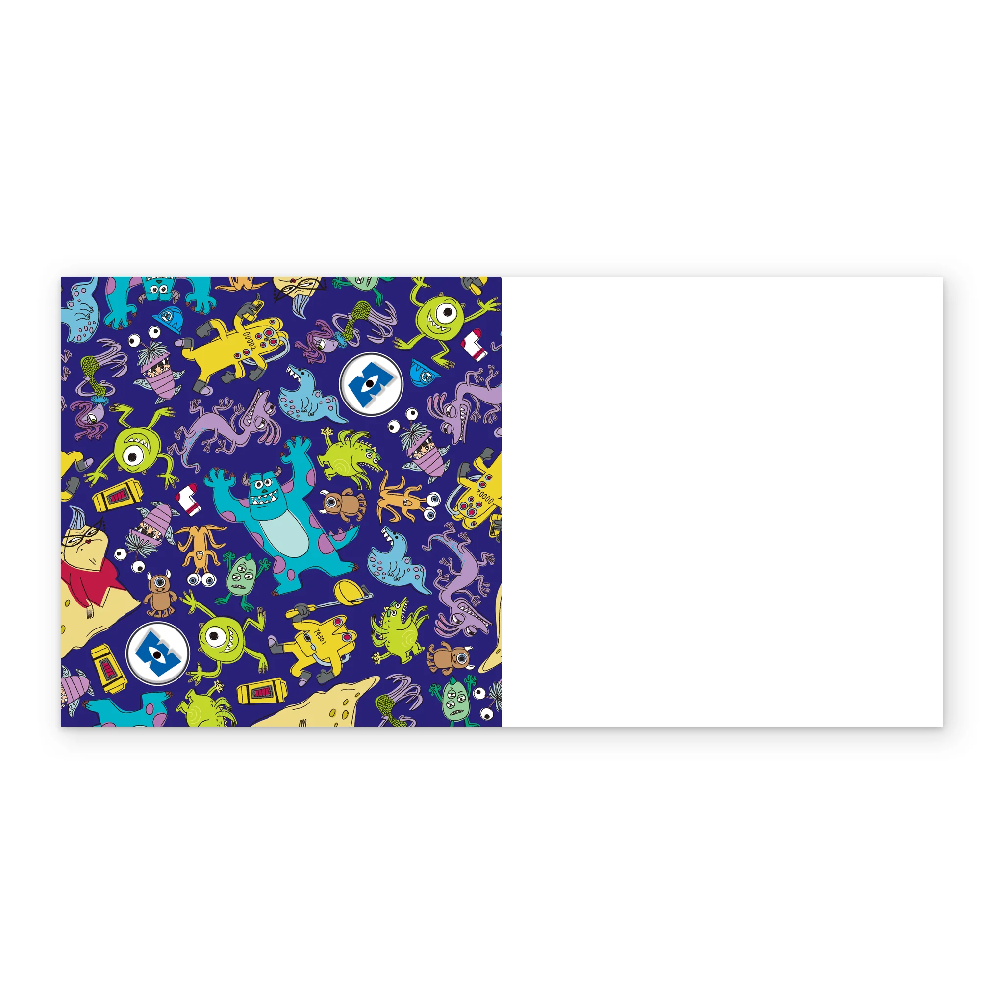 Personalised Disney Pixar Monsters Inc. Photo Upload Card for Kids - Image 3