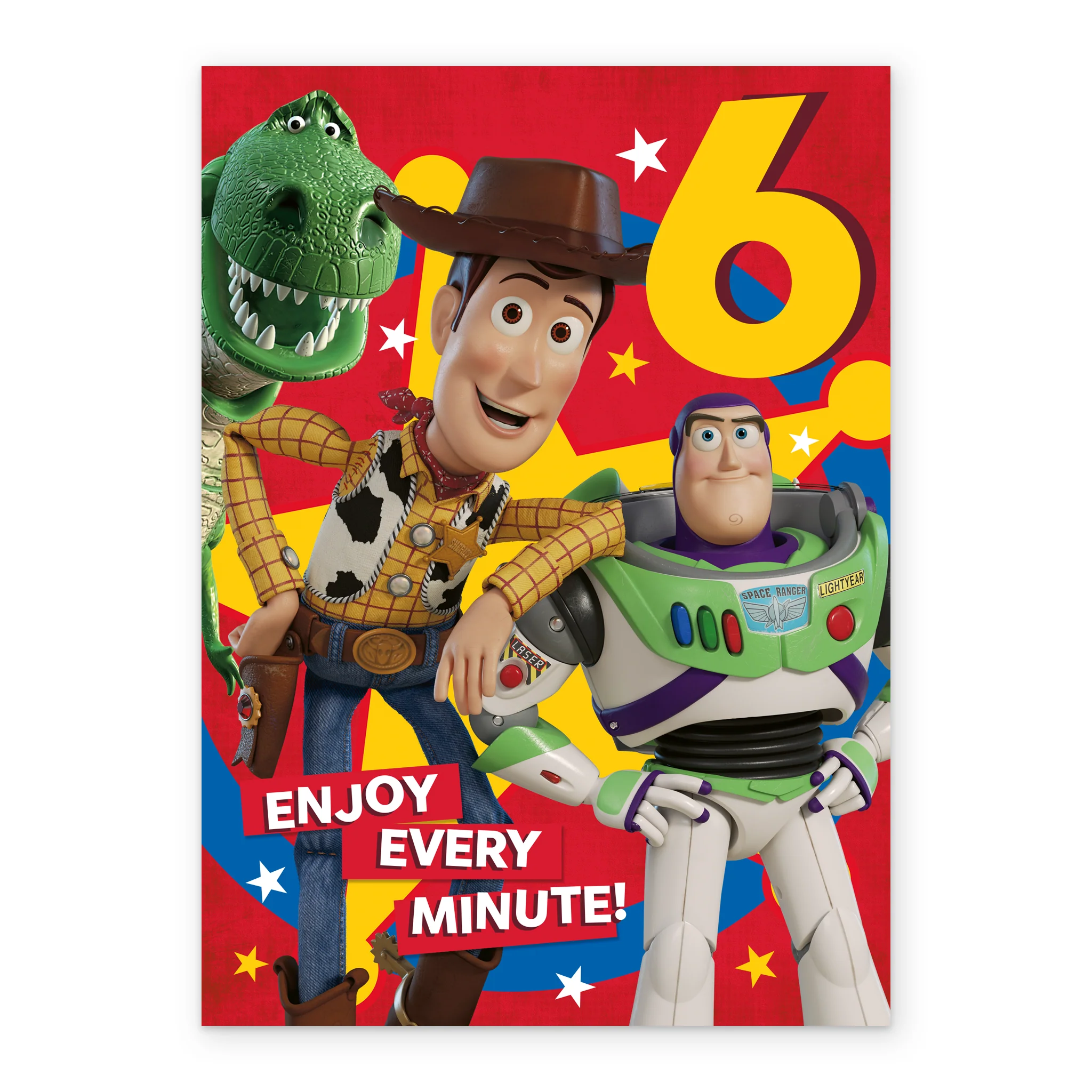 Personalised Disney Pixar Toy Story Age 6 Birthday Word Search Activity Card - Image 2