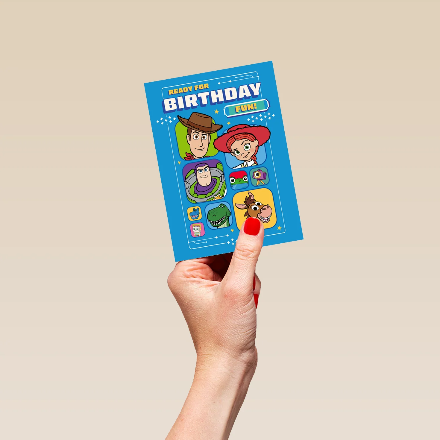 Personalised Disney Pixar Toy Story 'Character Cameo Design' Birthday Card for Kids - Image 4