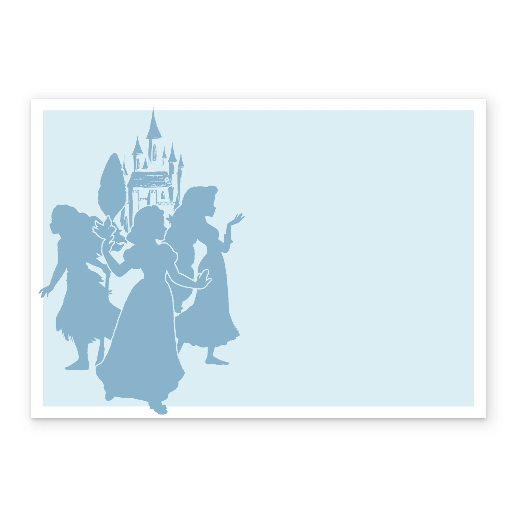 Personalised Disney Princess Just to Say Card - Image 3