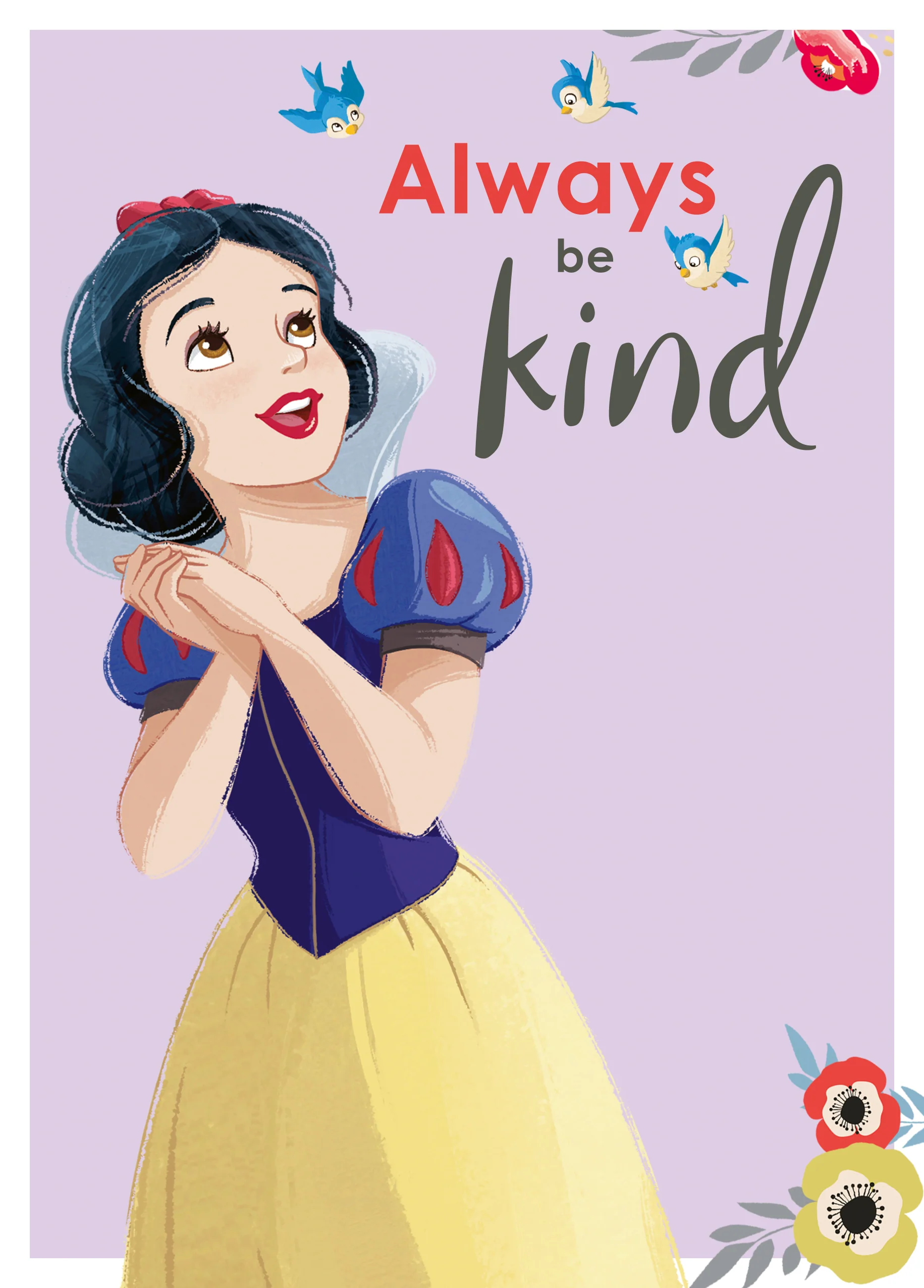 Personalised Disney Princess Snow White Just to Say Card