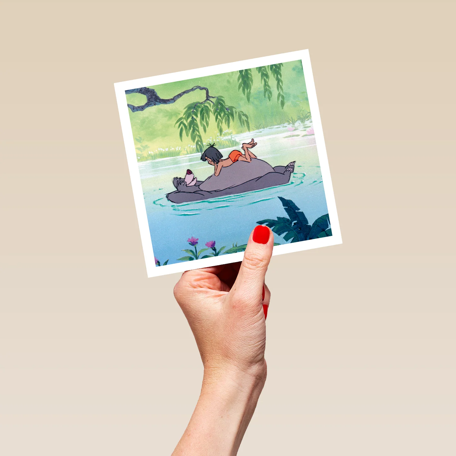 Personalised Disney The Jungle Book Baloo & Mowgli Greeting Card - Image 5