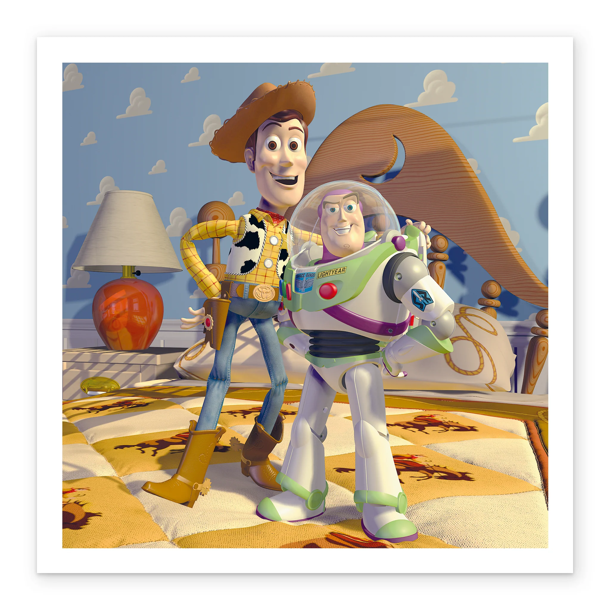 Personalised Disney Toy Story Woody & Buzz Greeting Card - Image 2