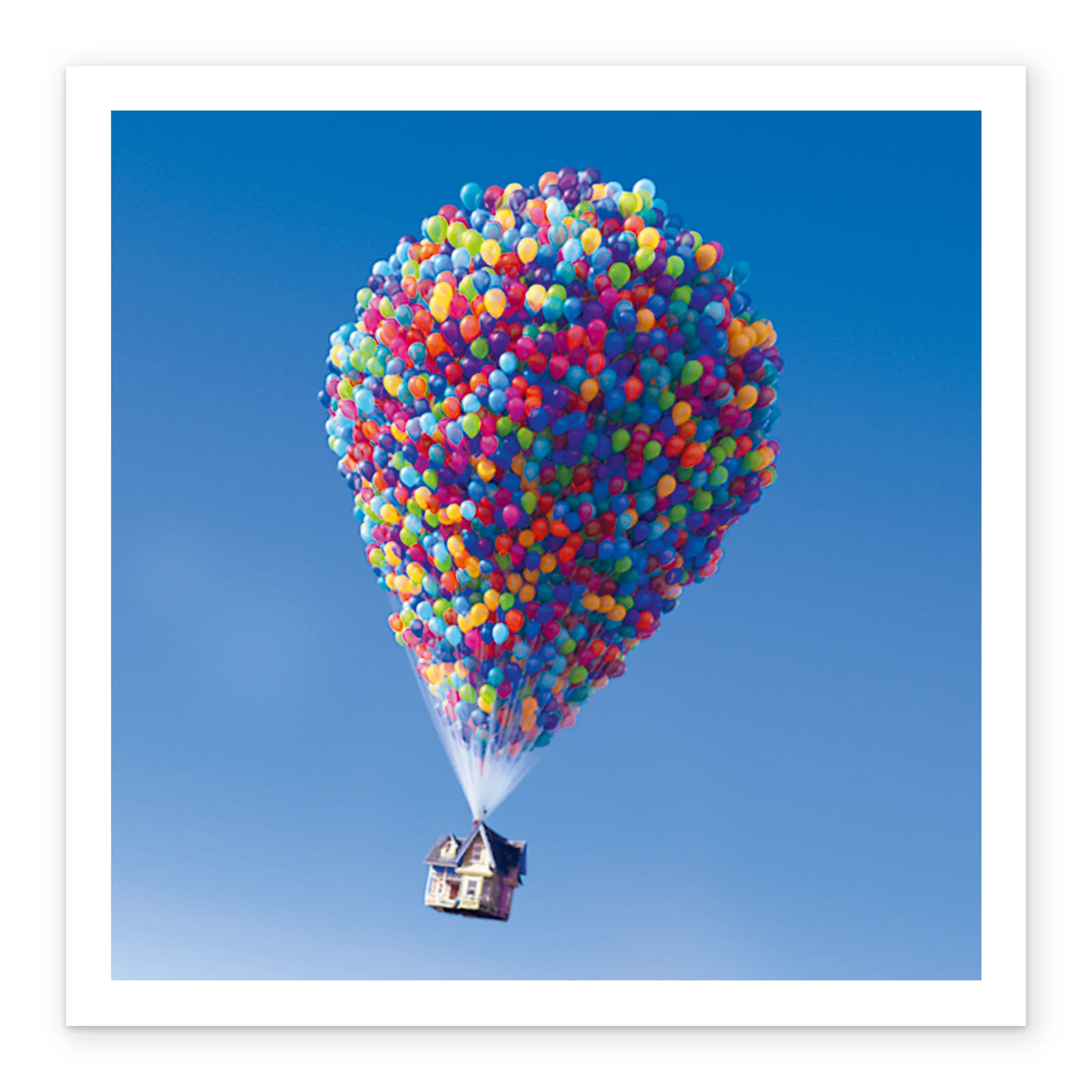 Personalised Disney Up House & Balloons Greeting Card - Image 2