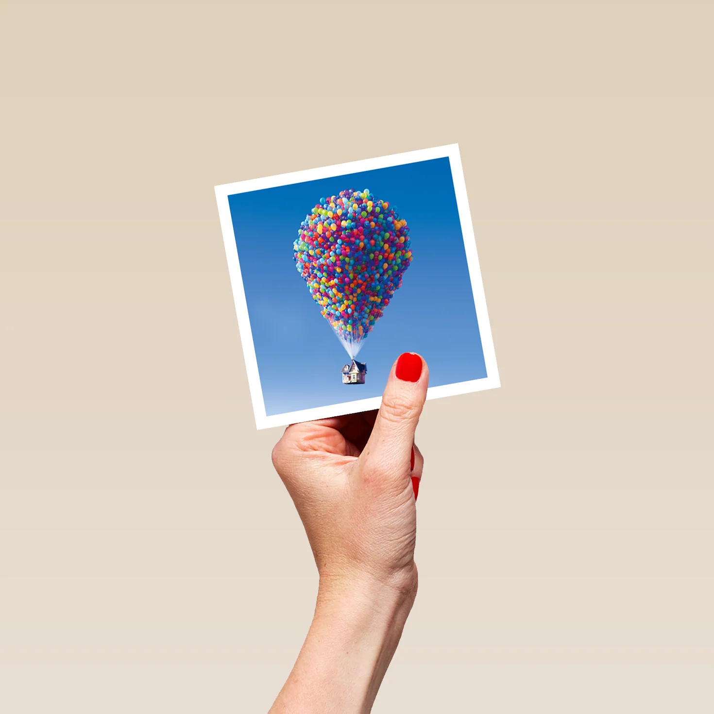 Personalised Disney Up House & Balloons Greeting Card - Image 4