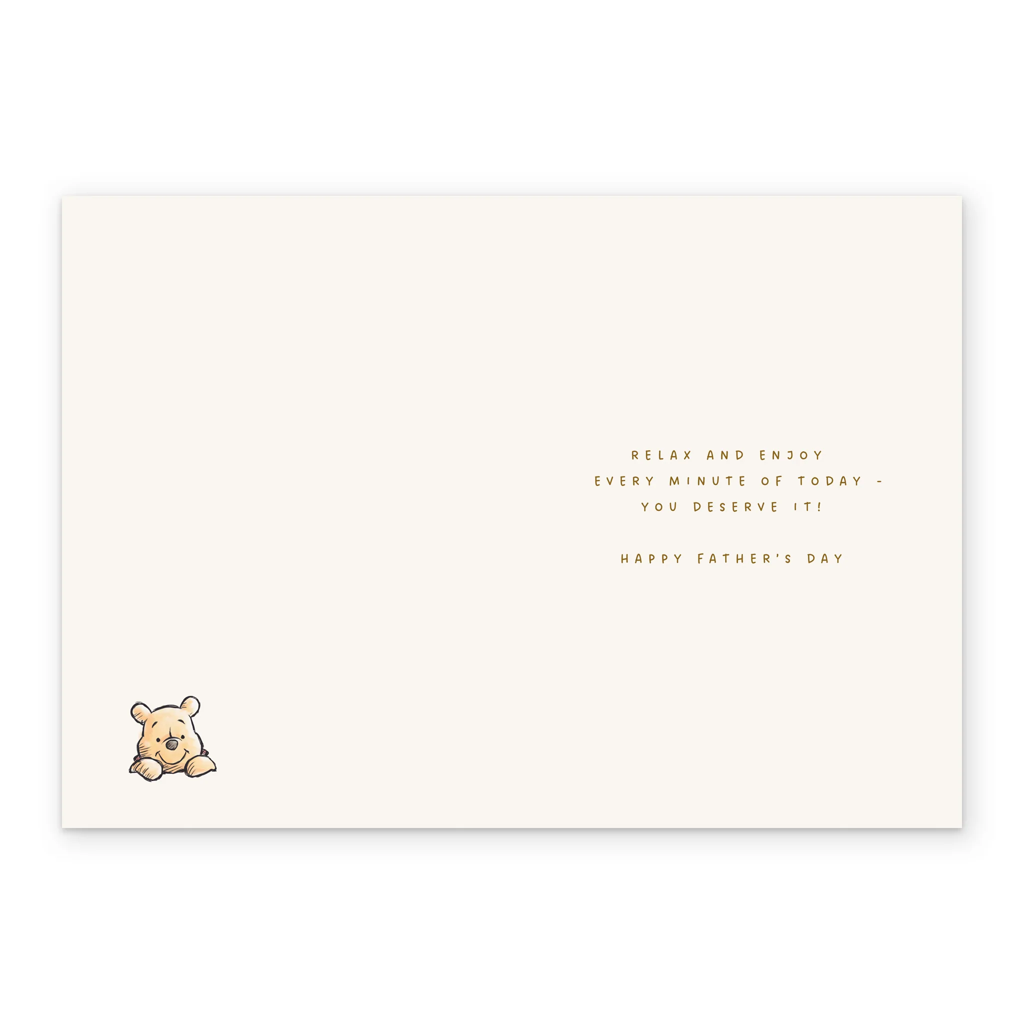 Personalised Disney Winnie-the-Pooh Design Father's Day Card for Dad - Image 3