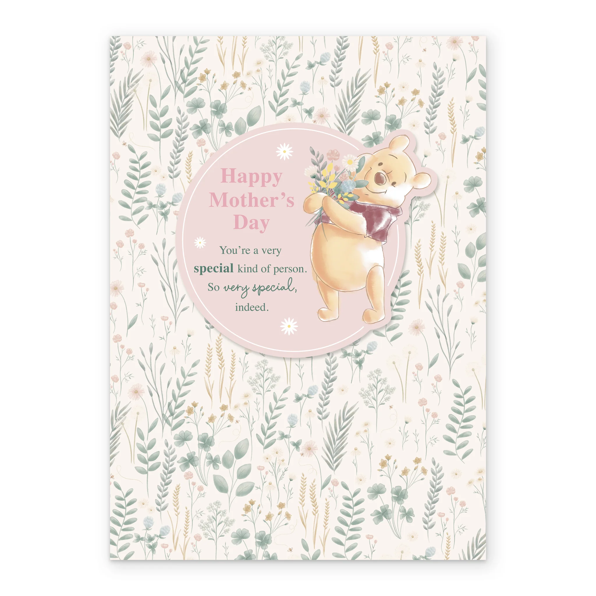 Personalised Disney Winnie The Pooh Mother's Day Card For Someone Special - Image 2