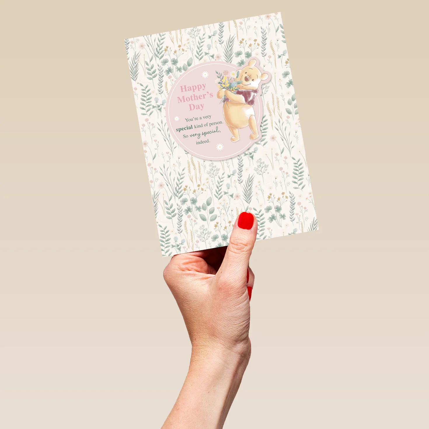 Personalised Disney Winnie The Pooh Mother's Day Card For Someone Special - Image 5