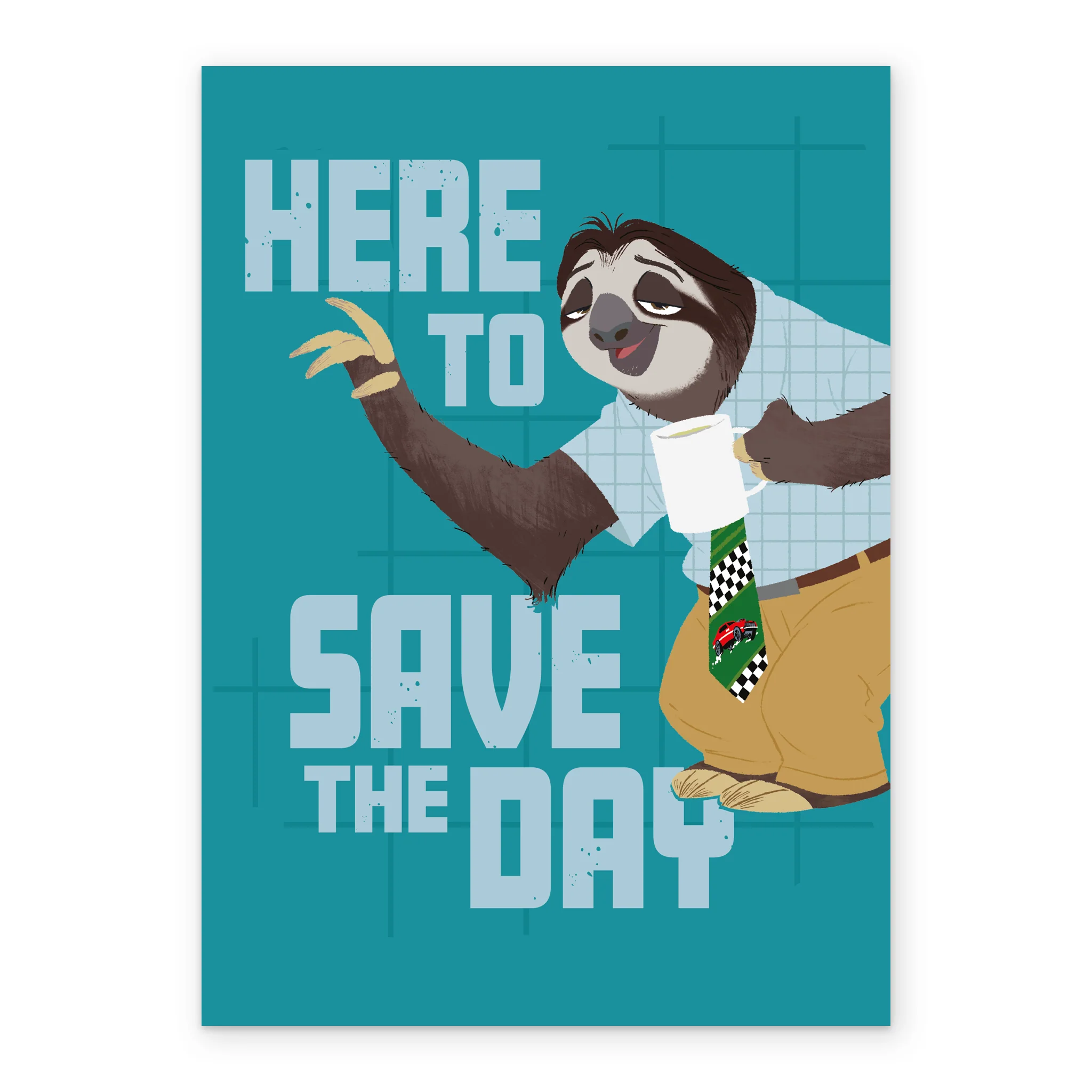 Personalised Disney Zootropolis Flash Card for Kids - Image 2