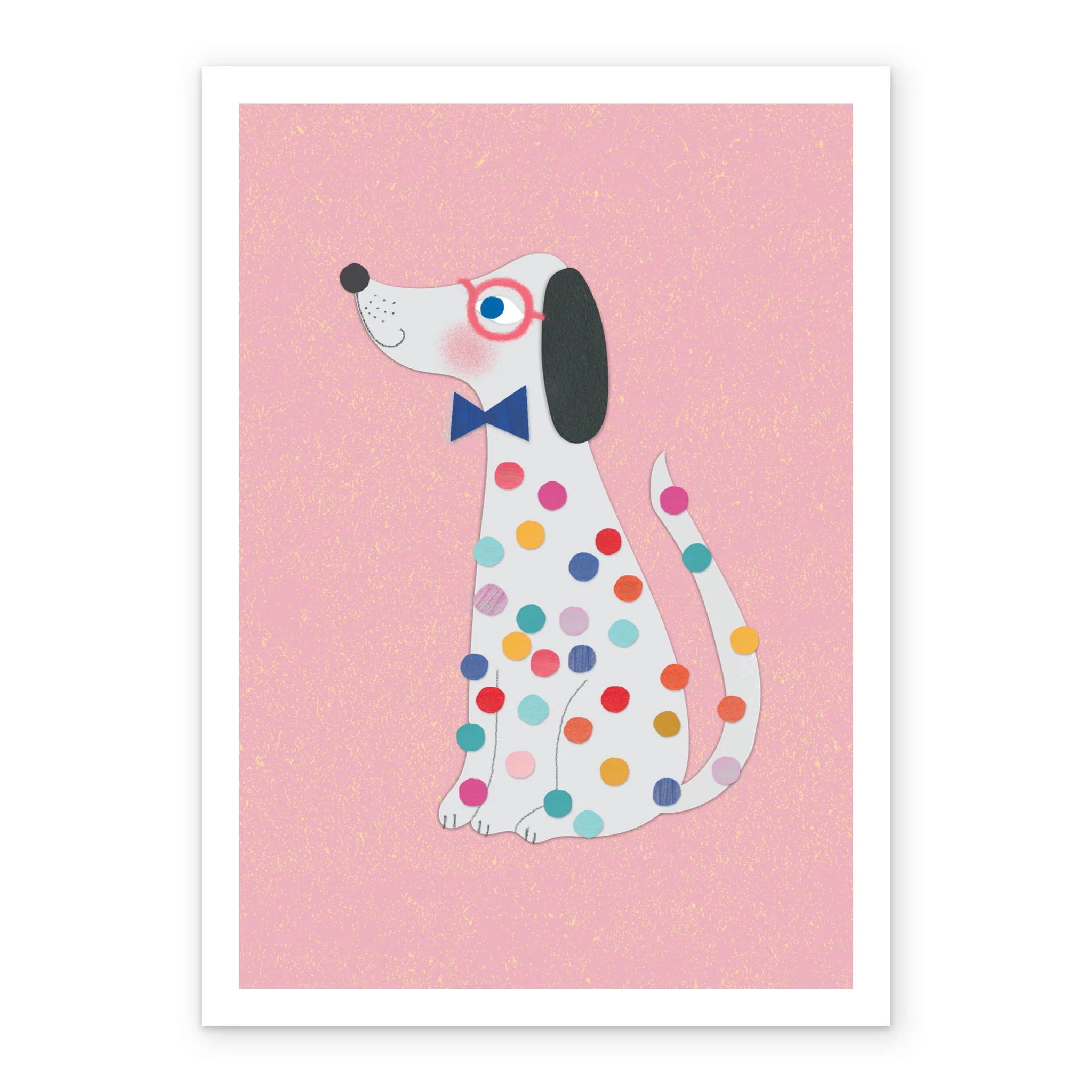 Personalised Dog With Polka Dot Pattern Card - Image 2