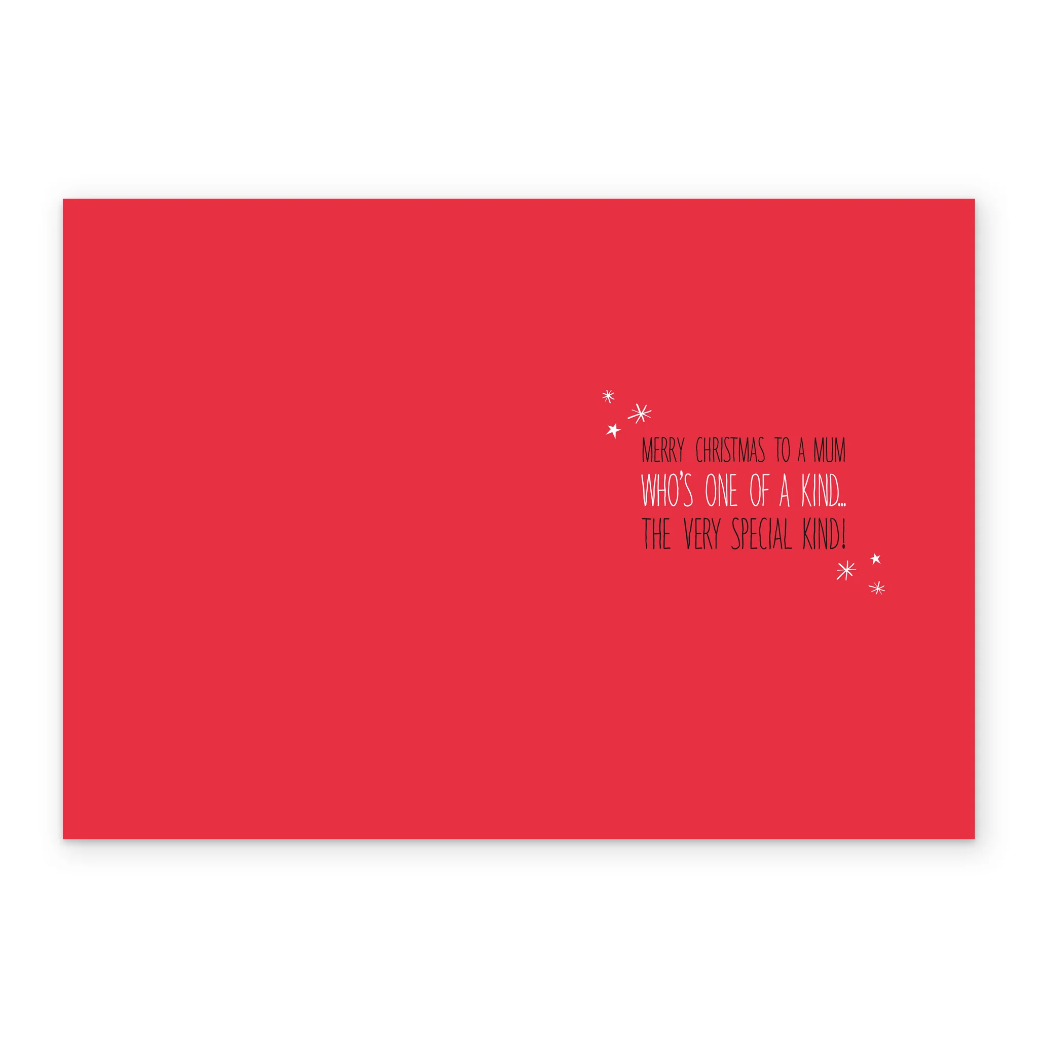 Personalised Dogs & Snowflakes Mum Christmas Card - Image 3