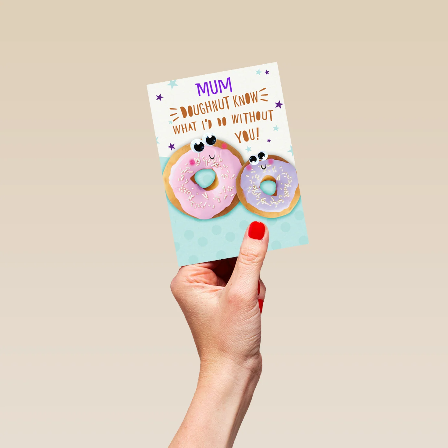 Personalised Donuts Mum Card - Image 4