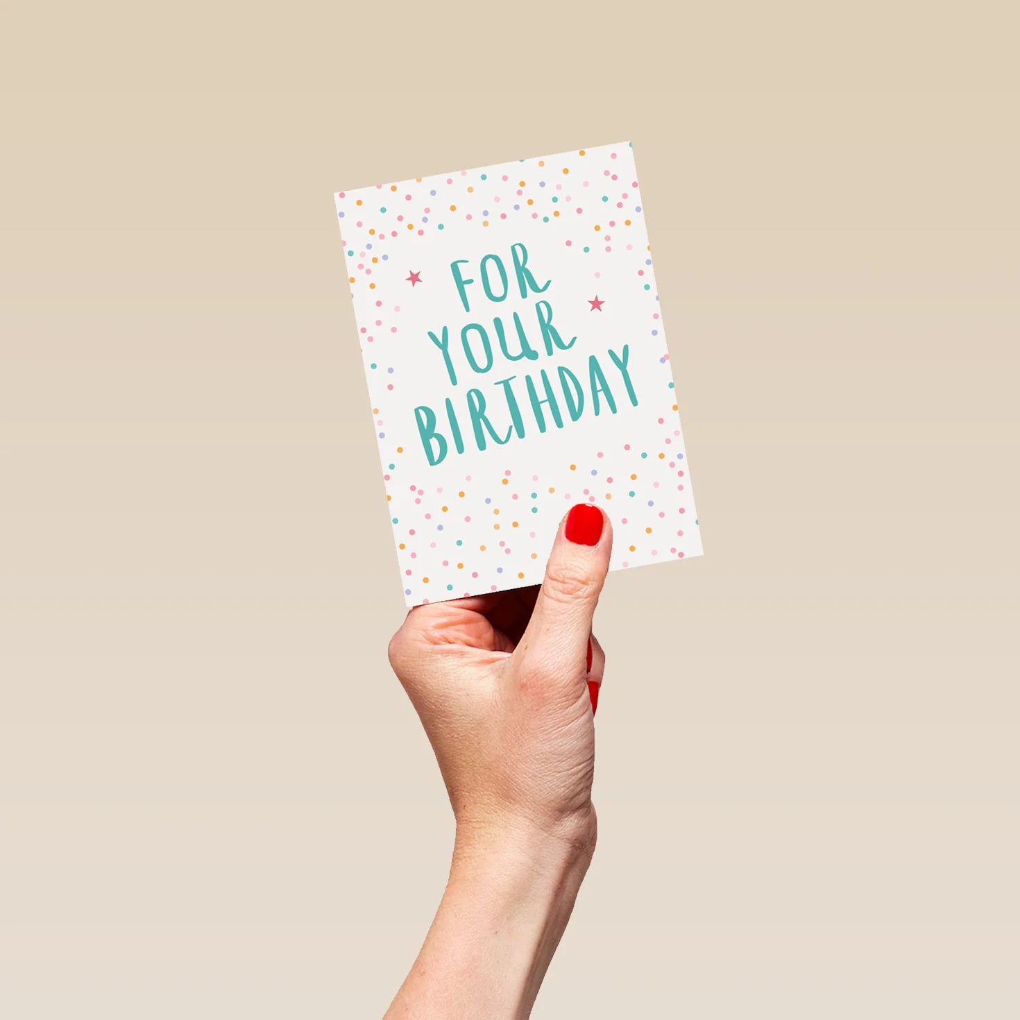 Personalised Dotted Typography For Your Birthday Card - Image 4