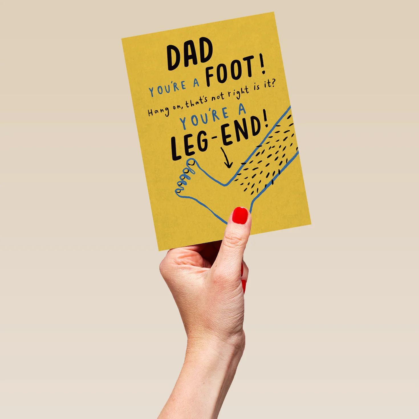 Personalised & Editable Andy's Man Club Dad Joke Birthday Card - Image 5