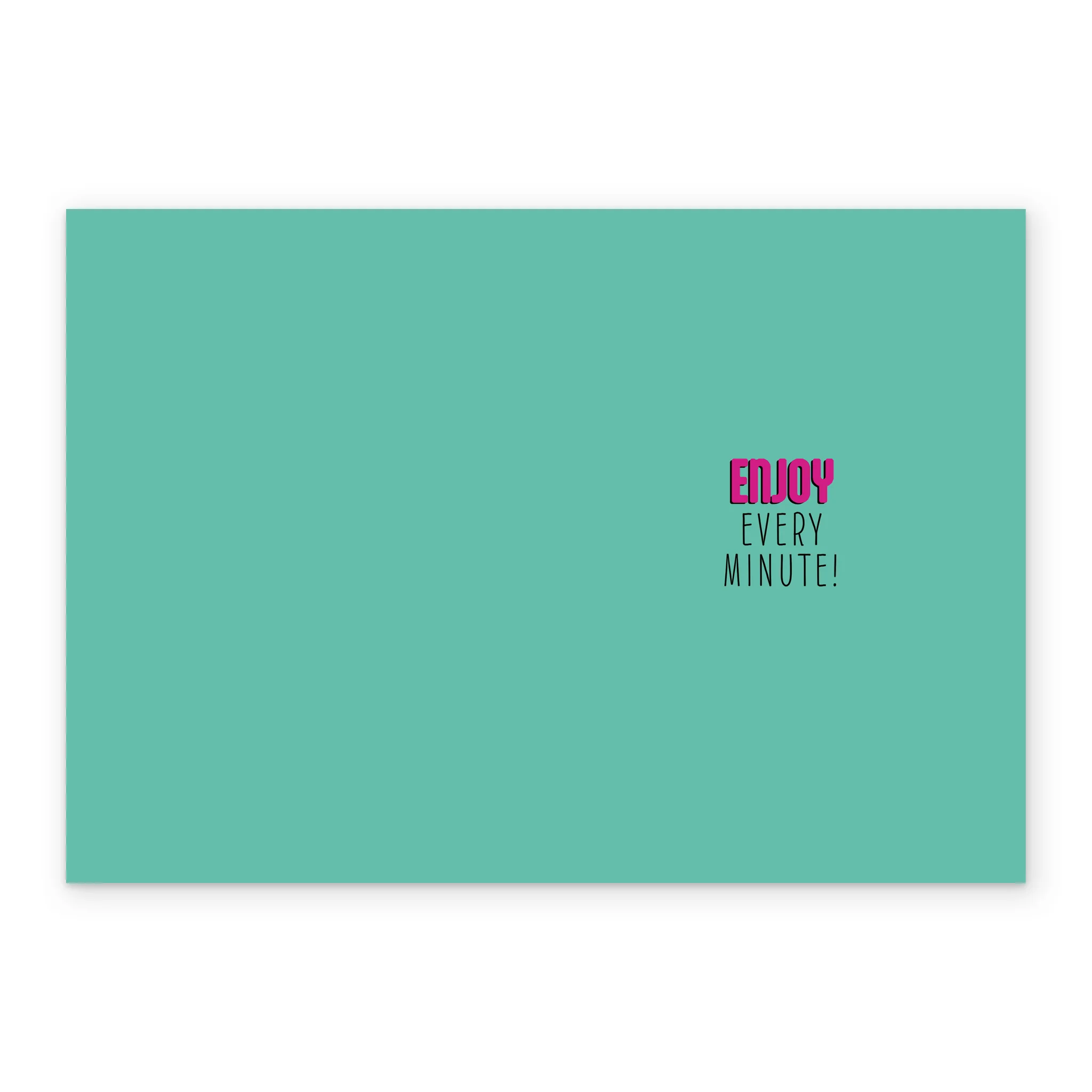 Personalised Editable Birthday Card - Pink Minnie Mouse Design - Image 3