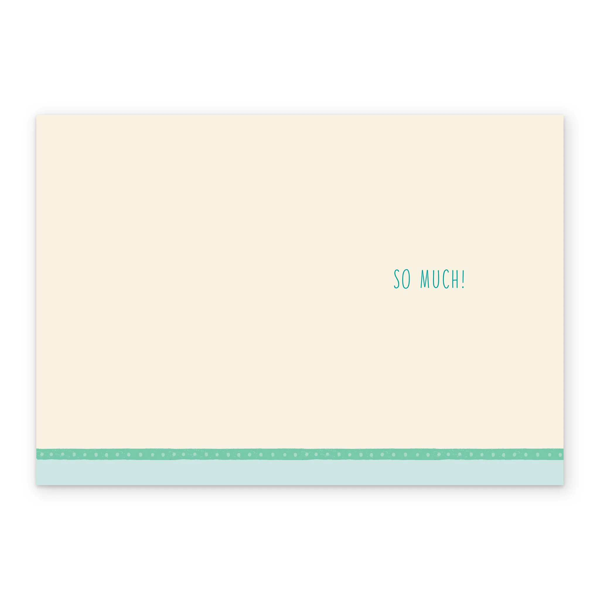 Personalised Editable Blue Colourful Thank You Card - Image 3
