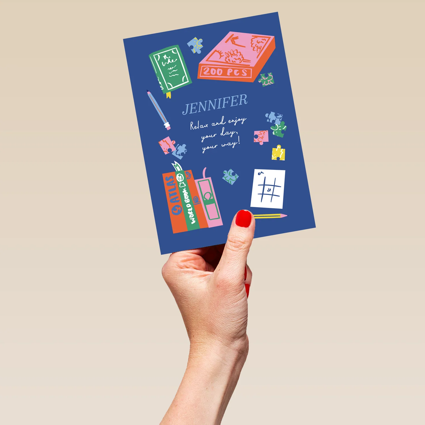 Personalised Editable Board Games Birthday Card - Image 5