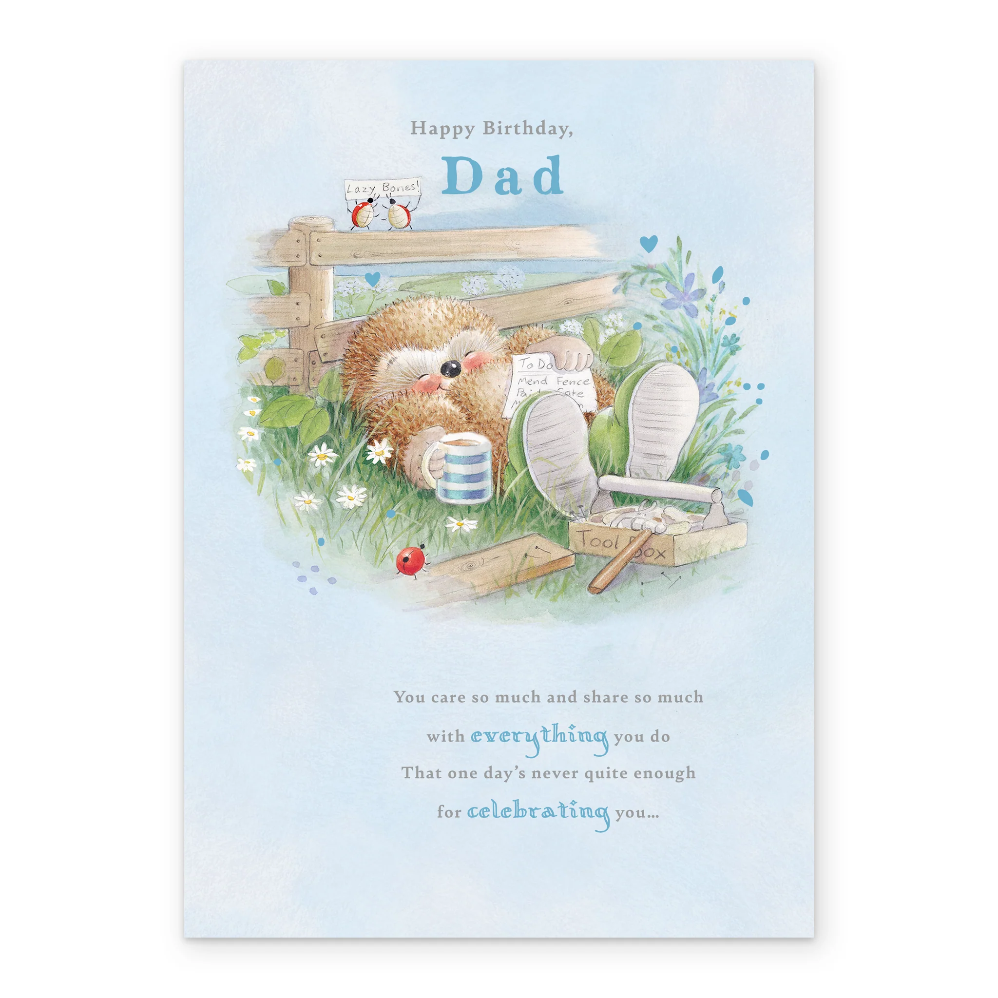 Personalised & Editable Country Companions Birthday Card for Dad - Image 2