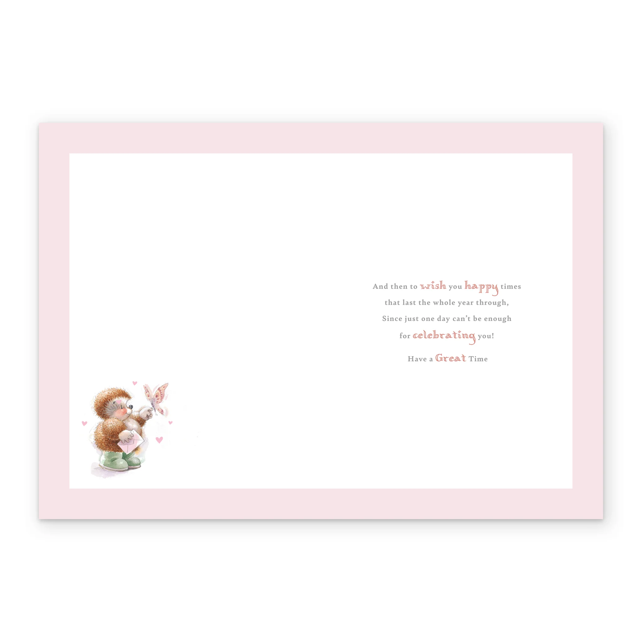 Personalised & Editable Country Companions Birthday Card for Granddaughter - Image 3