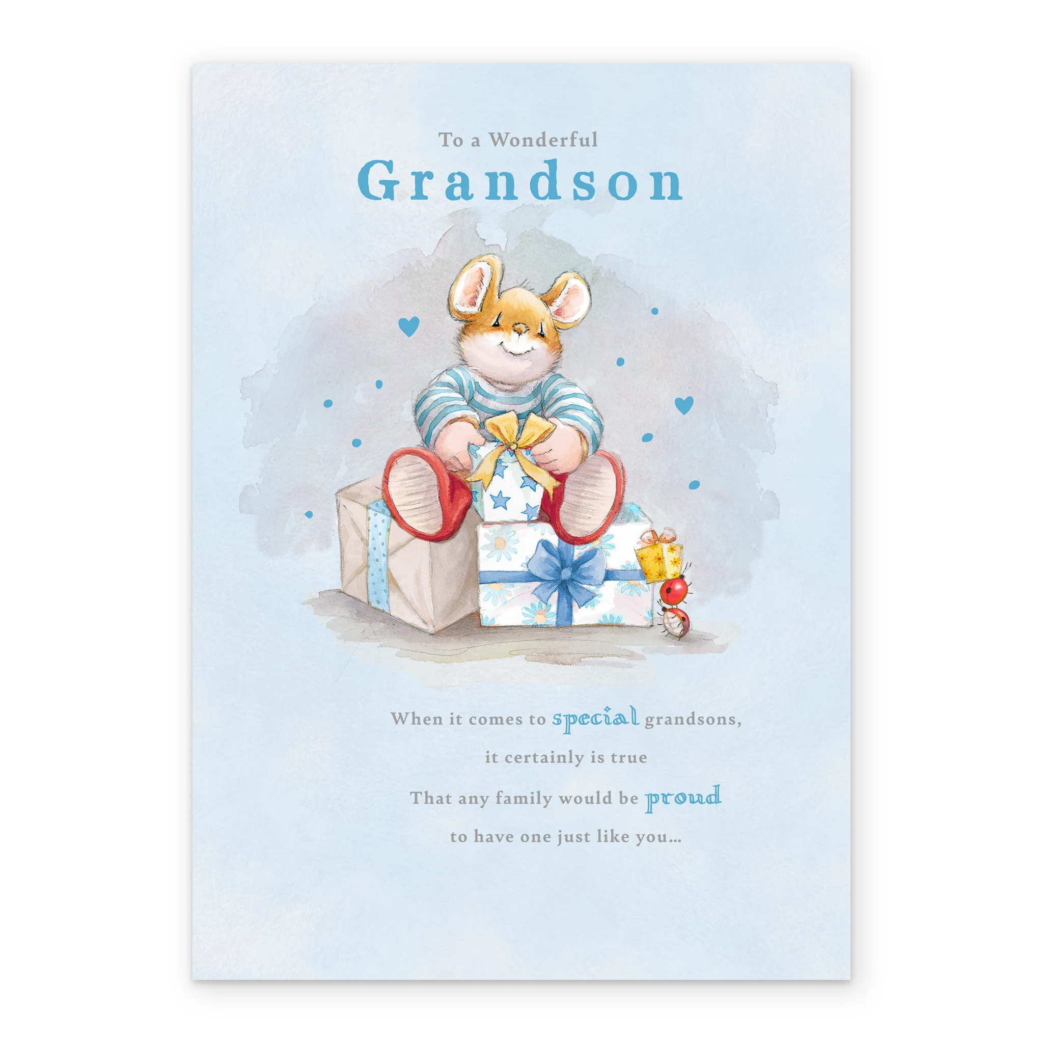 Personalised & Editable Country Companions Birthday Card for Grandson - Image 2