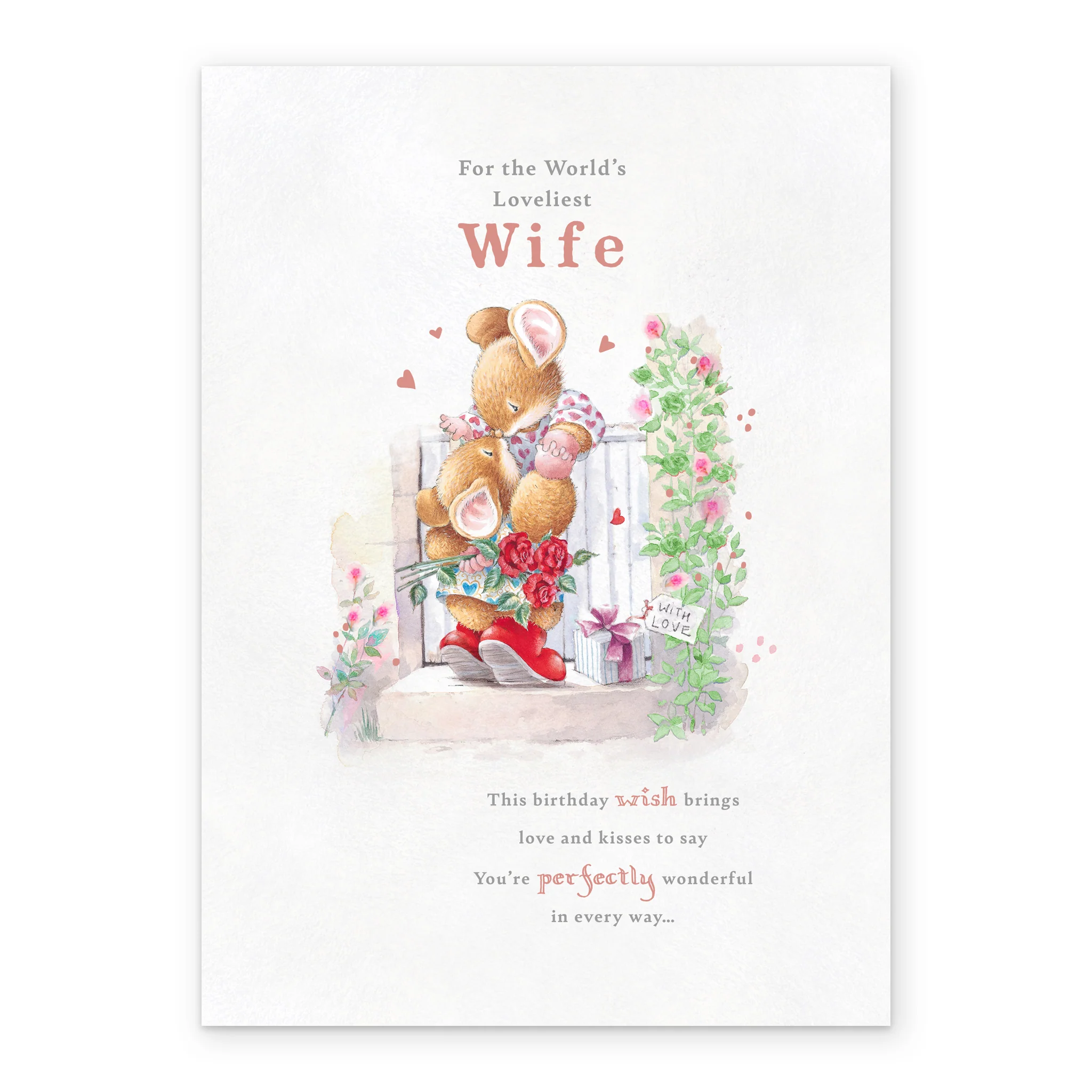 Personalised & Editable Country Companions Birthday Card for Wife - Image 2