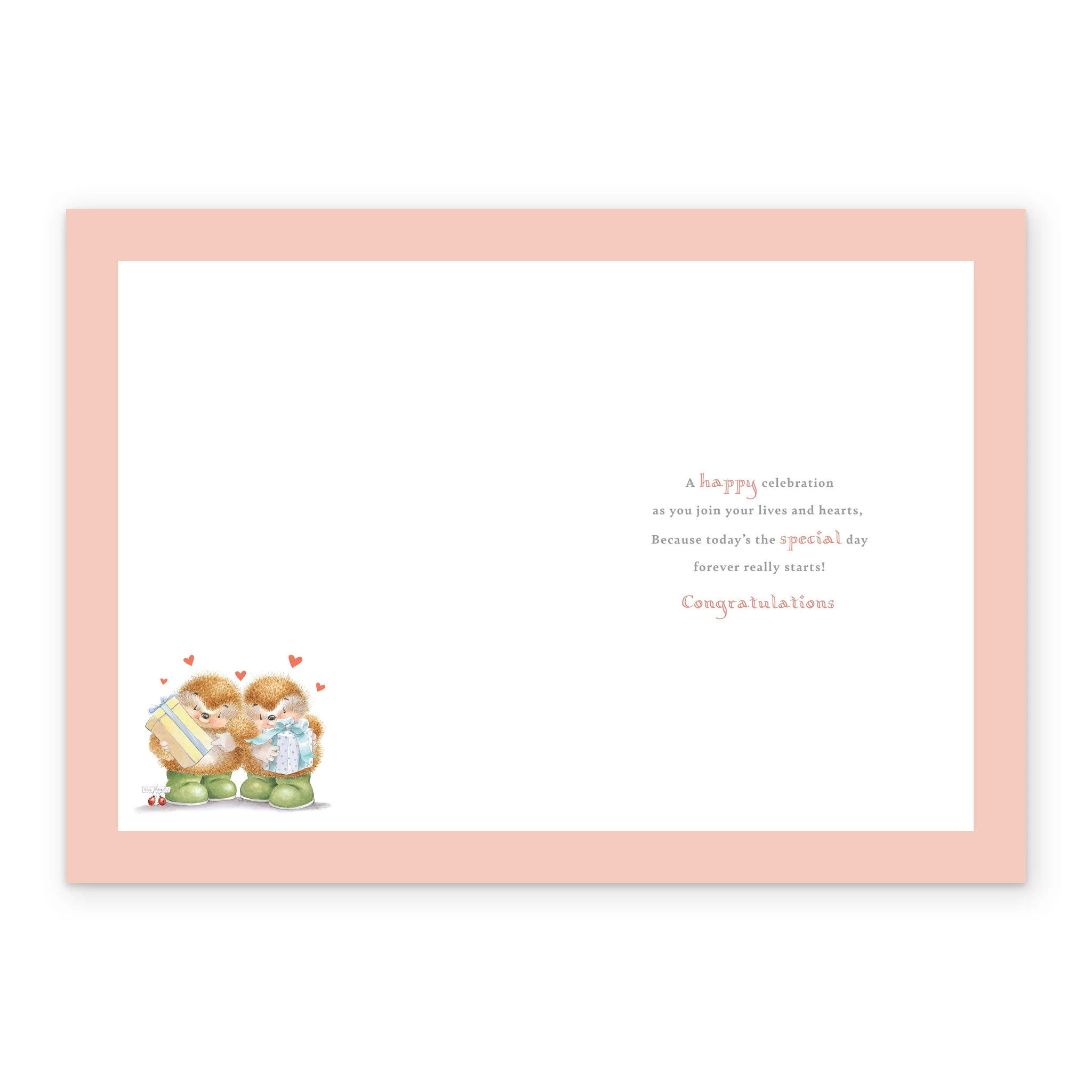 Personalised & Editable Country Companions Wedding Card - Image 3