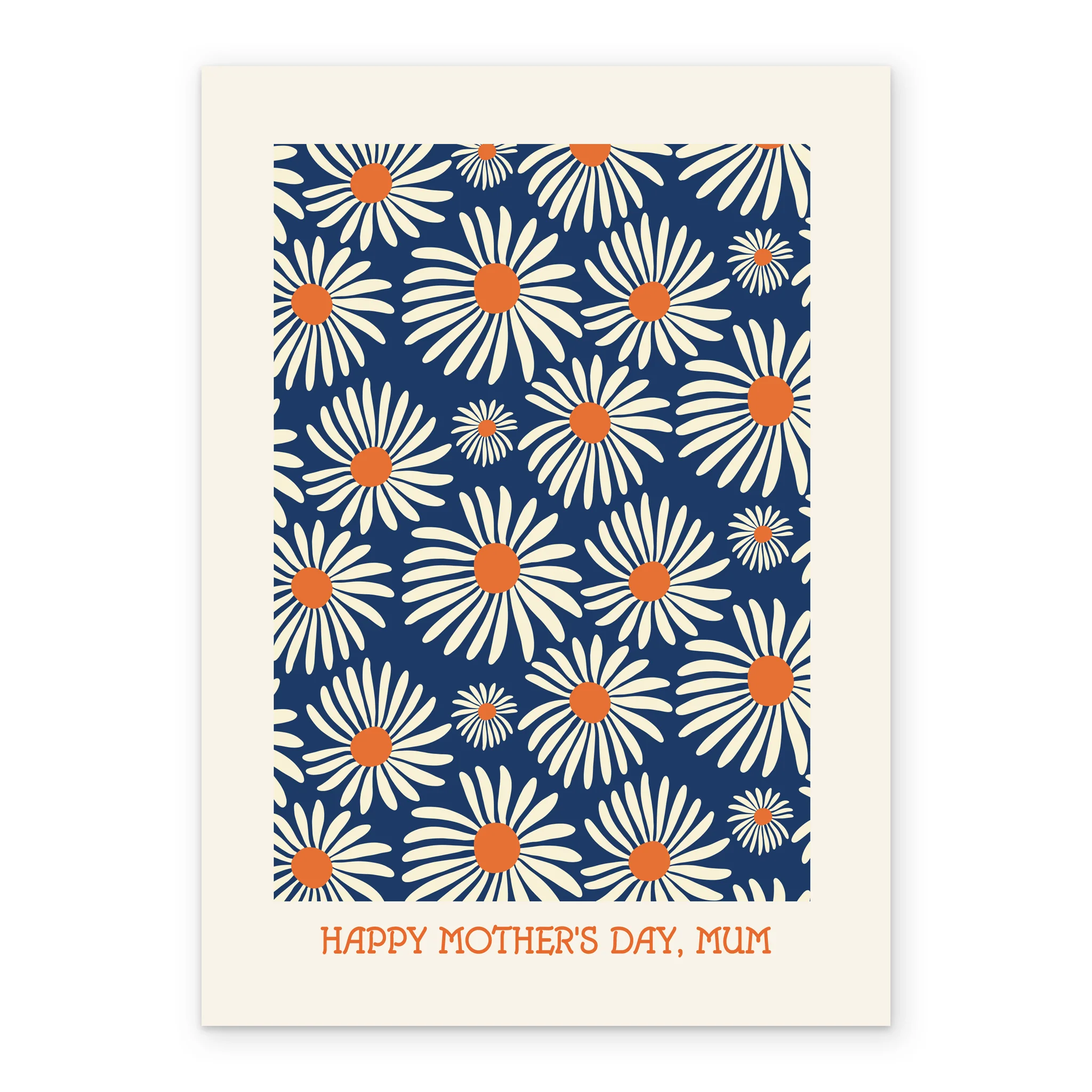 Personalised Editable Daisy Florals Mother's Day Card - Image 2